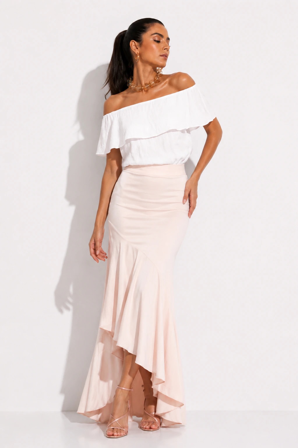 Falda Samara Rosado - imagen 1