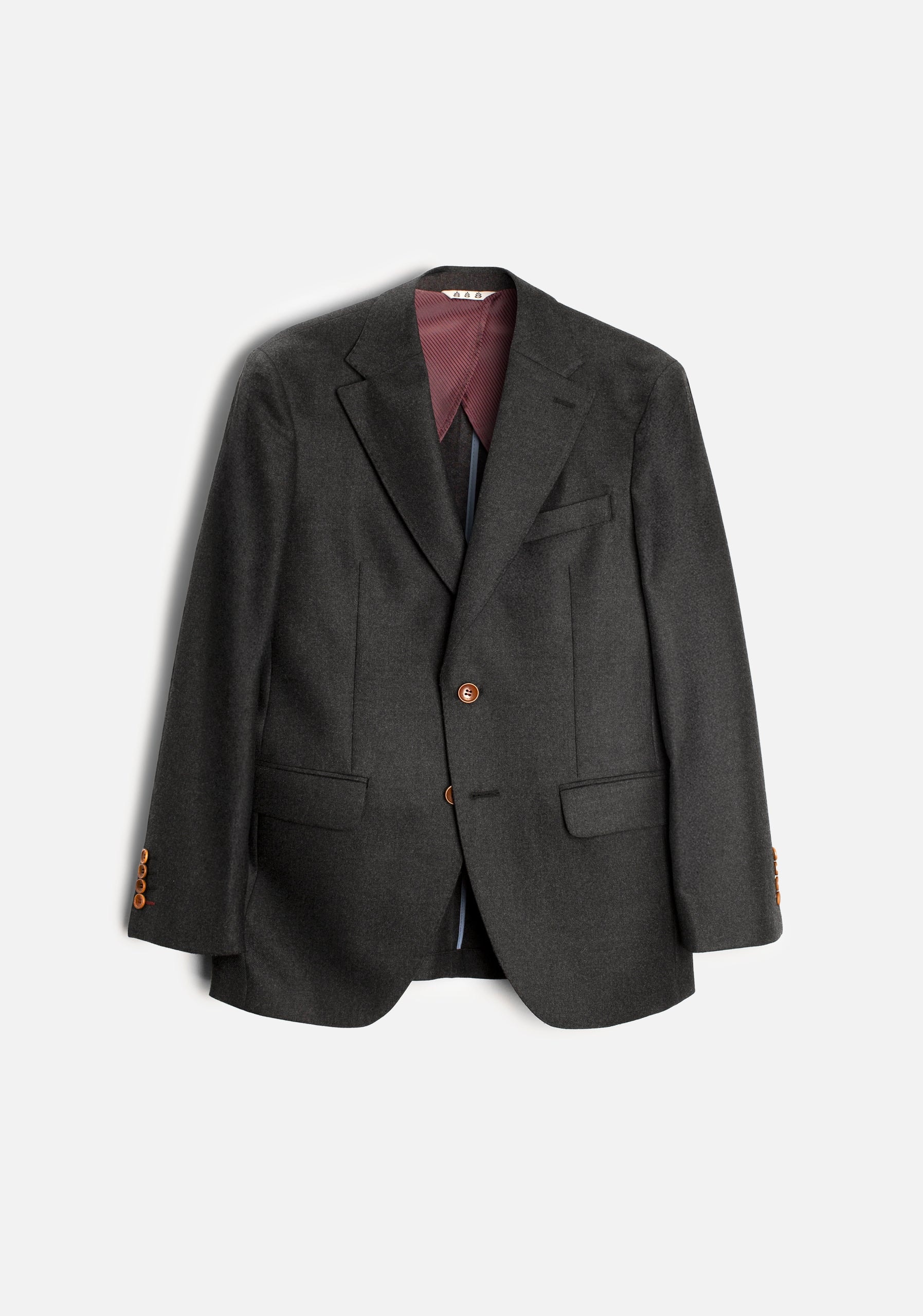 Blazer H Poet Gris Osc Jaspe - imagen 1