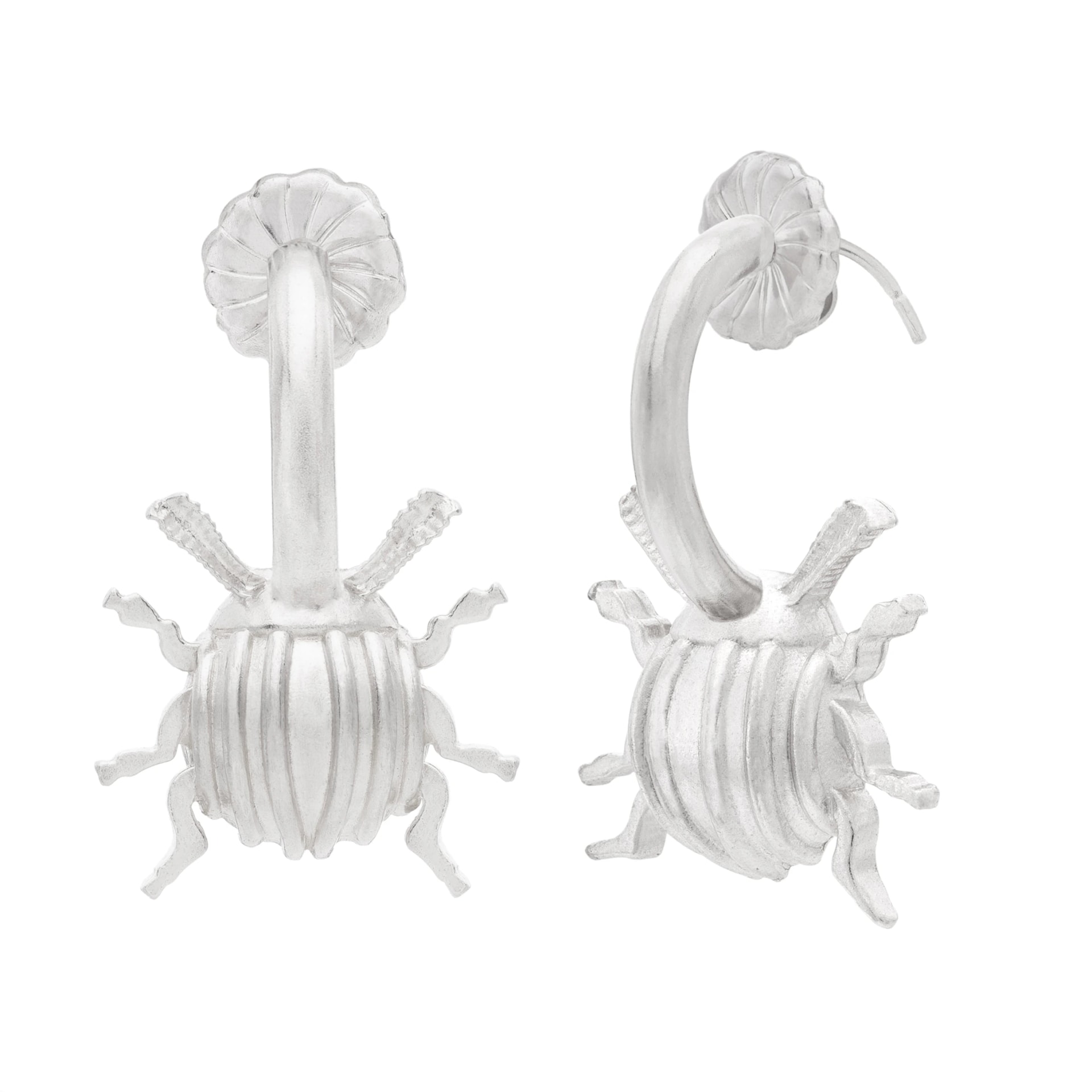 XL Beetle Hoops - imagen 1