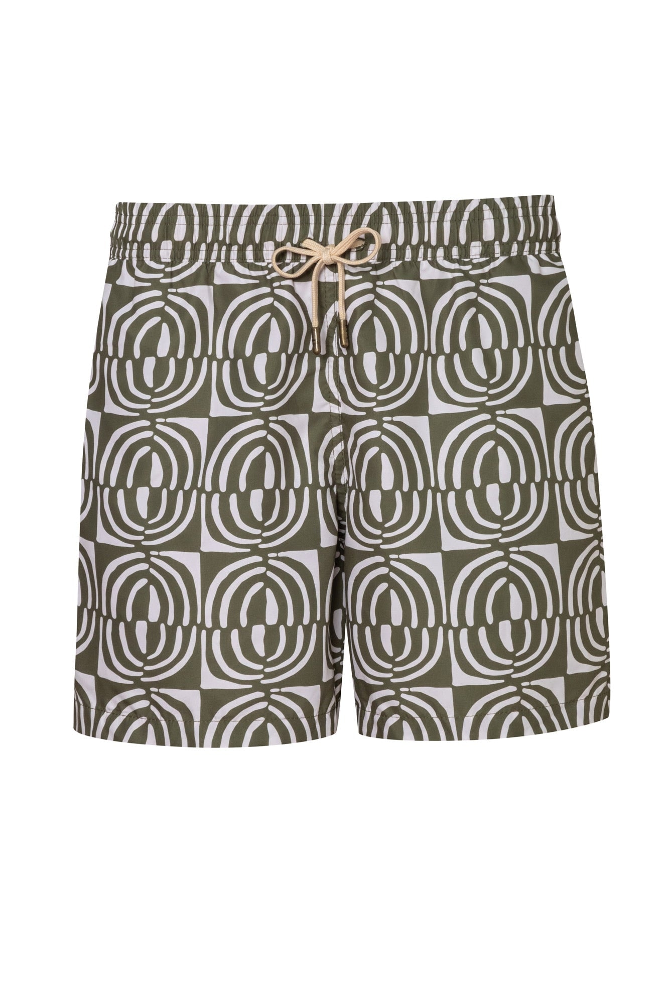 Pantaloneta de Baño Clásica Duna Olive - imagen 1