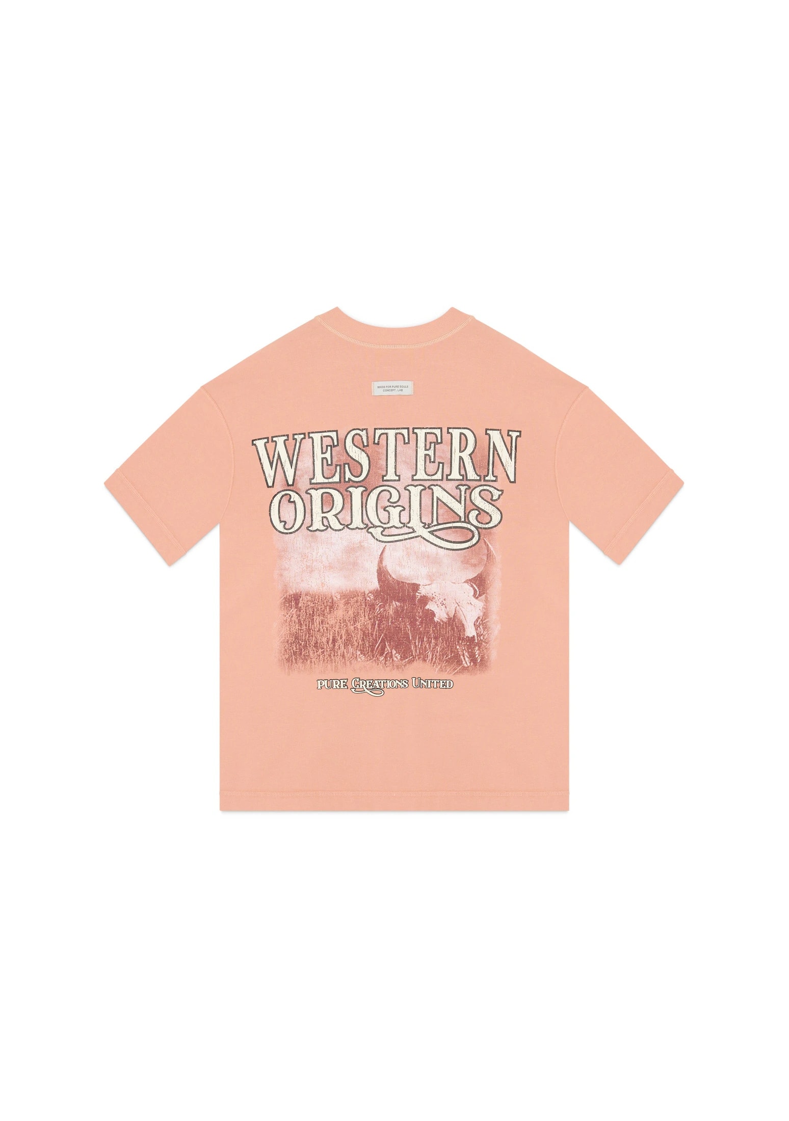 Before The West coral t-shirt - imagen 1