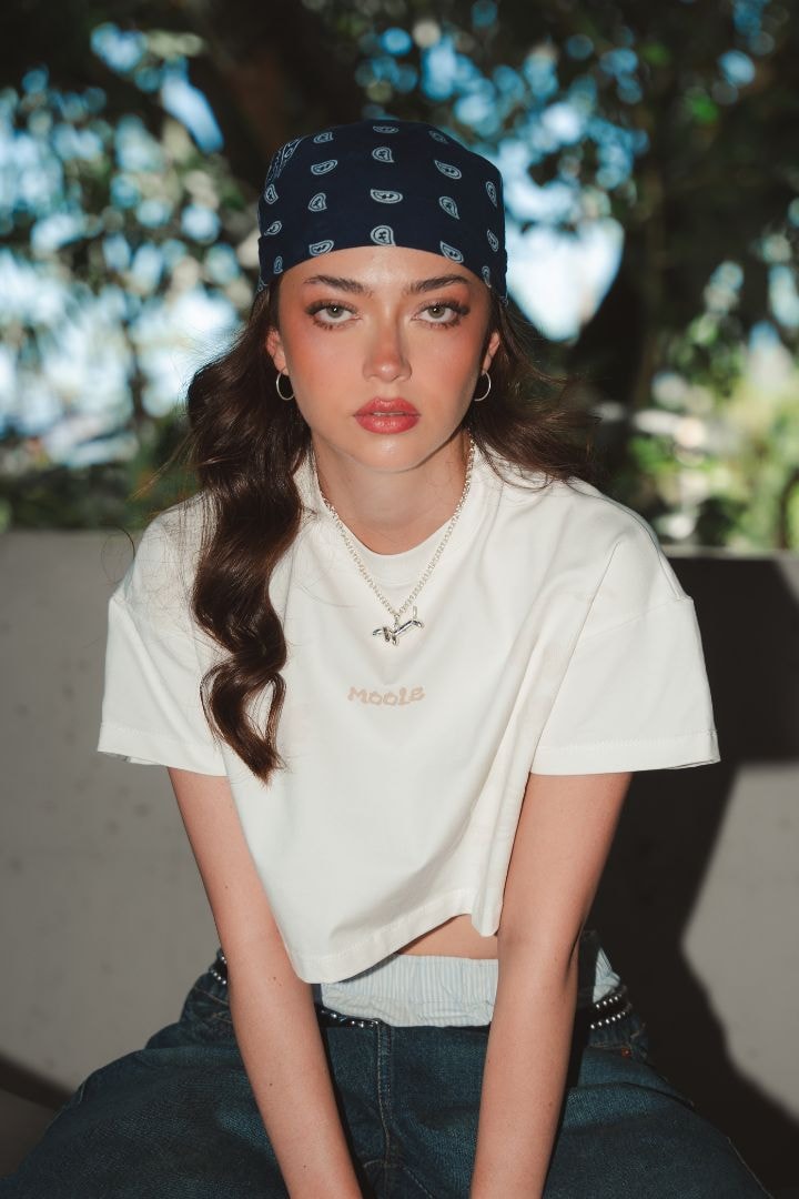 CAMISETA CROP OVERSIZED - imagen 1