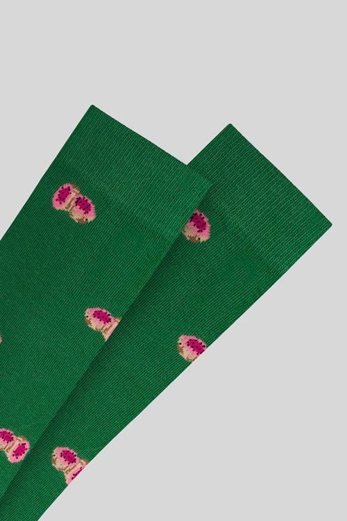 men's sock green kiwi - imagen 1