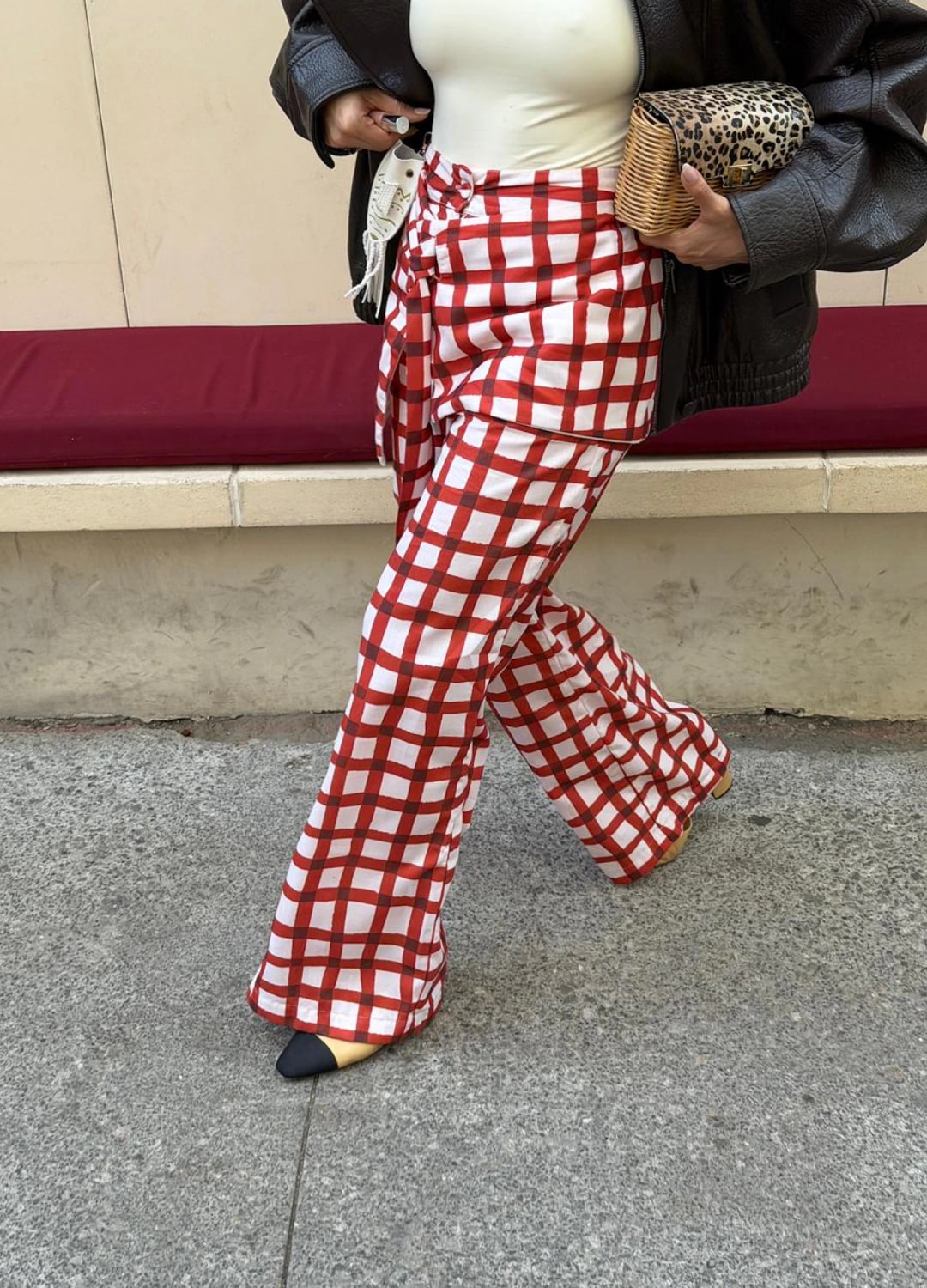 Pantalón Fonda Rojo + Sobrepuesto Fonda Rojo - imagen 1