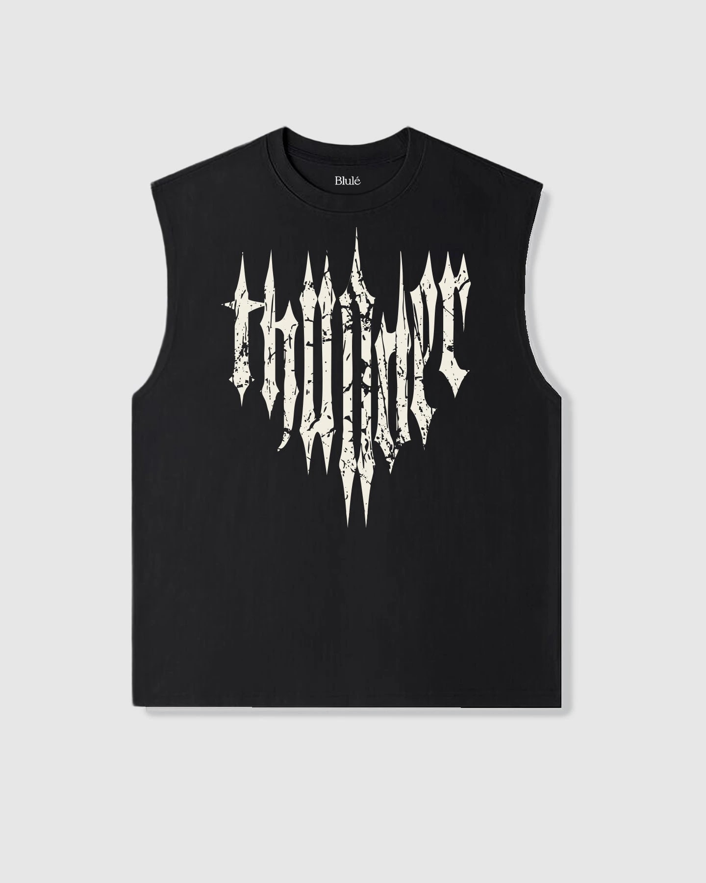 Oversized Sleeveless Thunder Black - imagen 1