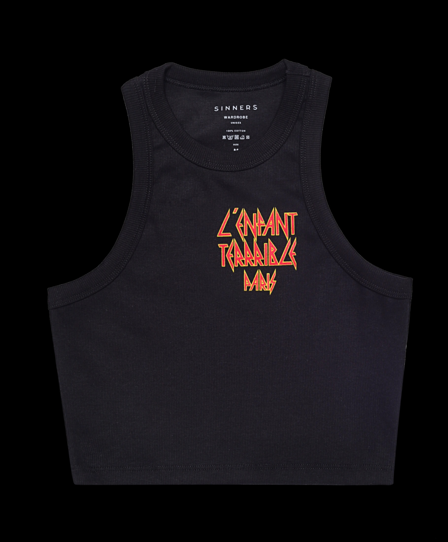 L'ENFANT BLACK WOMEN TANK TOP - imagen 1