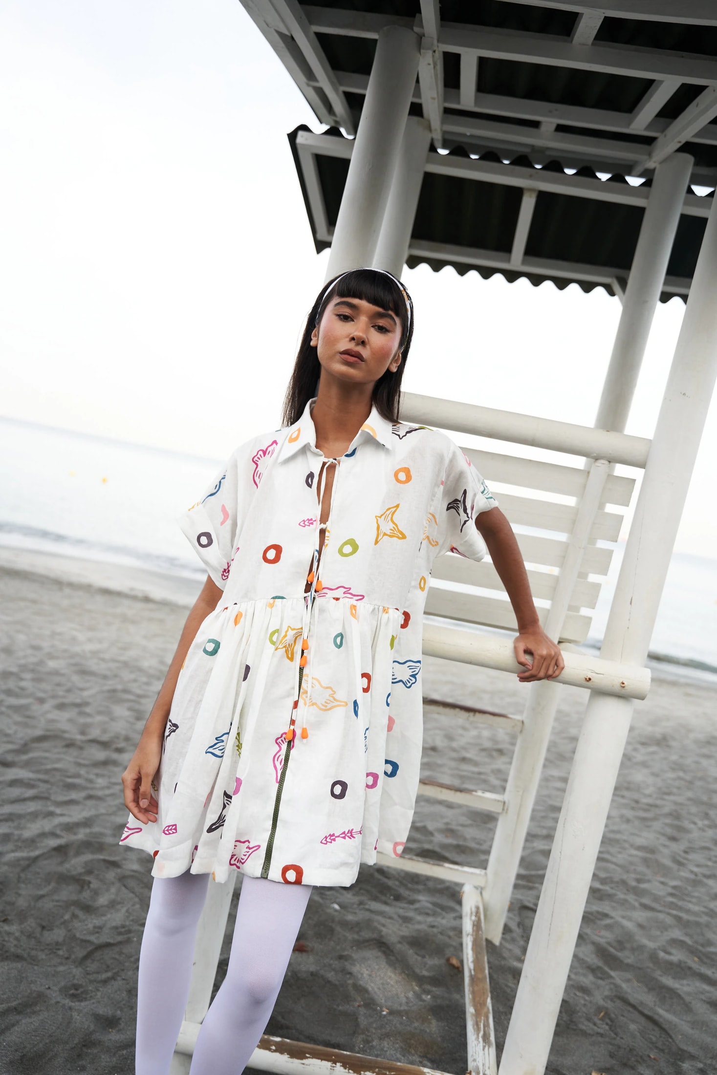 Vestido Fiji Mini Print - imagen 1