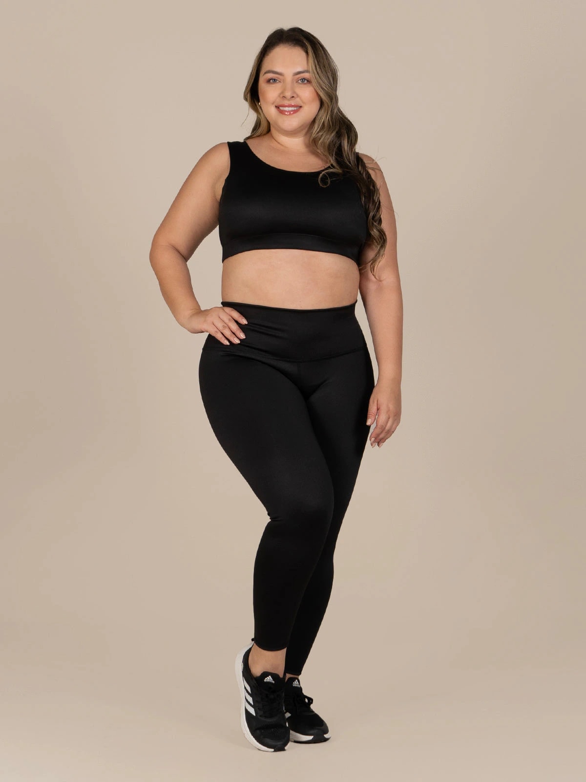 Black leggins set talla plus - imagen 1