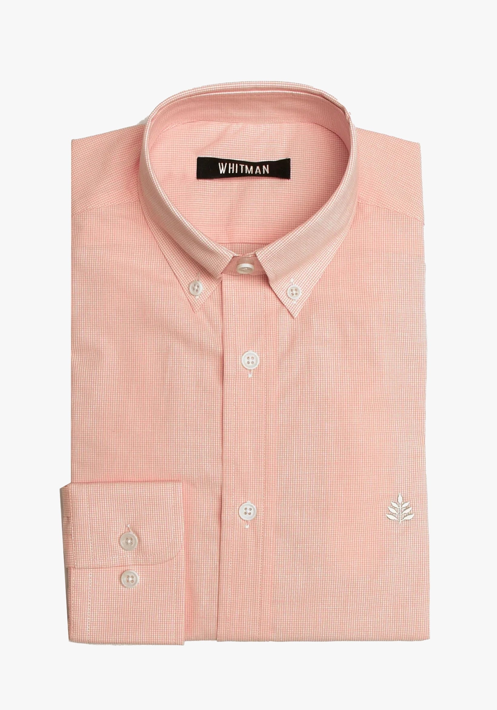 Camisa Whitman Cuadros Rosado-Blanco - imagen 1