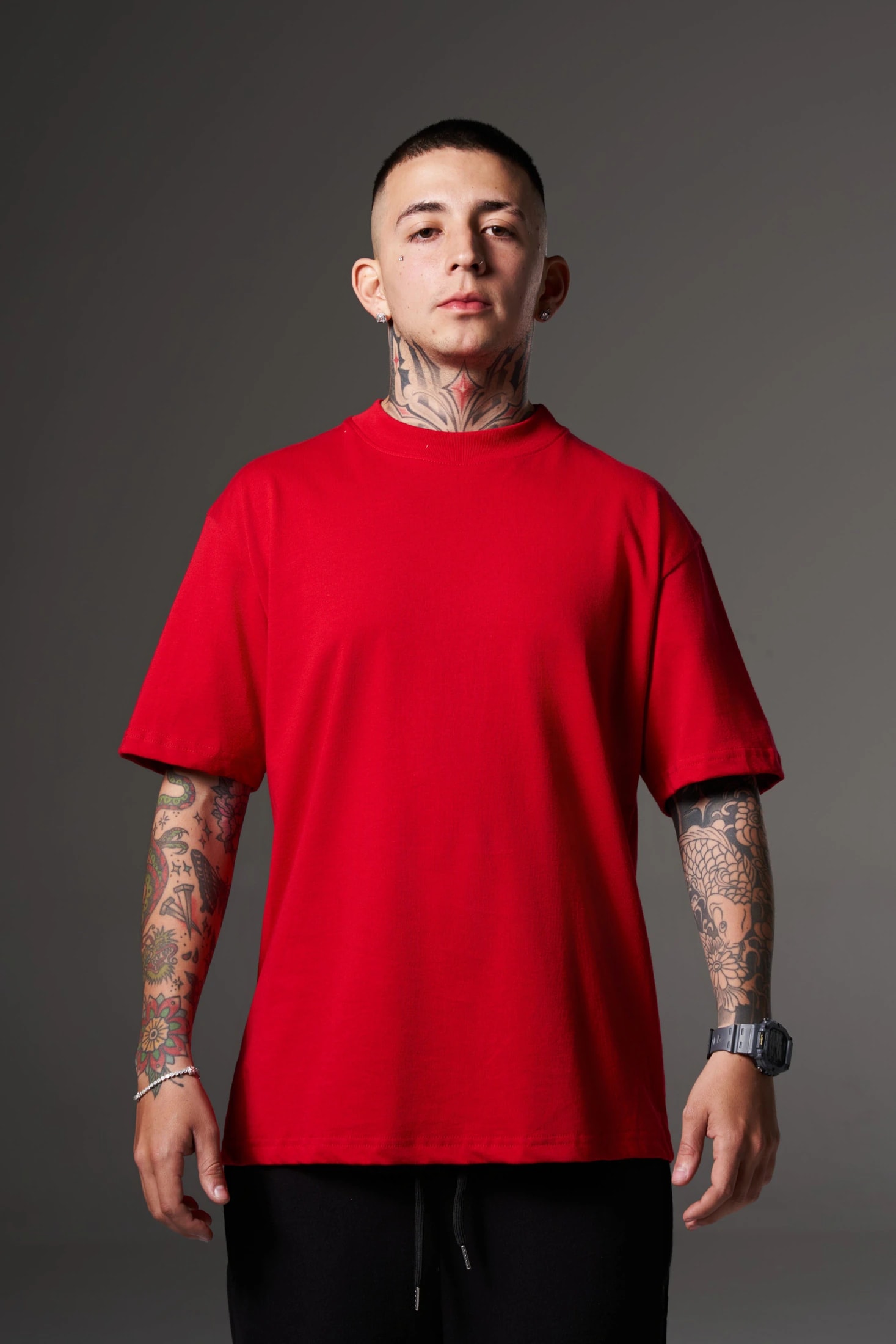 BLANK ROJO  250 GSM 100% ALGODON - imagen 1