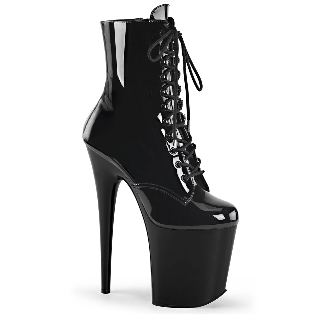 Botas Plataforma Pole Dance Pleaser FLAM1020 Negras - imagen 1