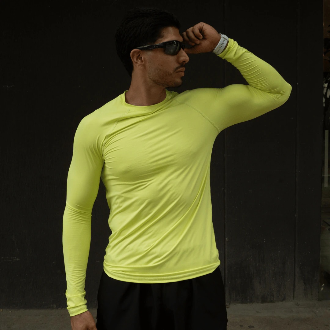 Long Sleeve Men Neon Bloom - imagen 1