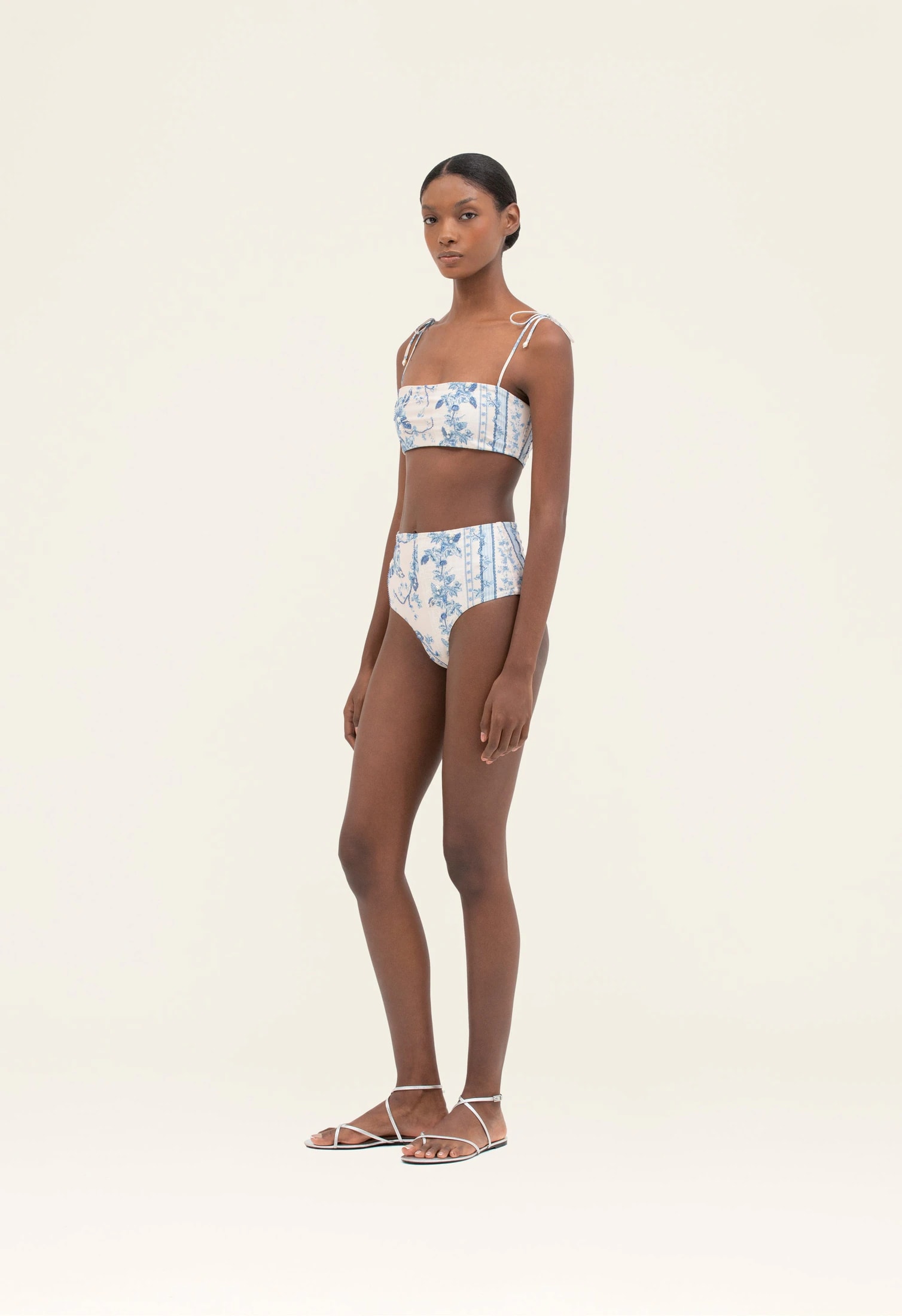 Magenta Bougainvillea Bikini Bottom - imagen 1