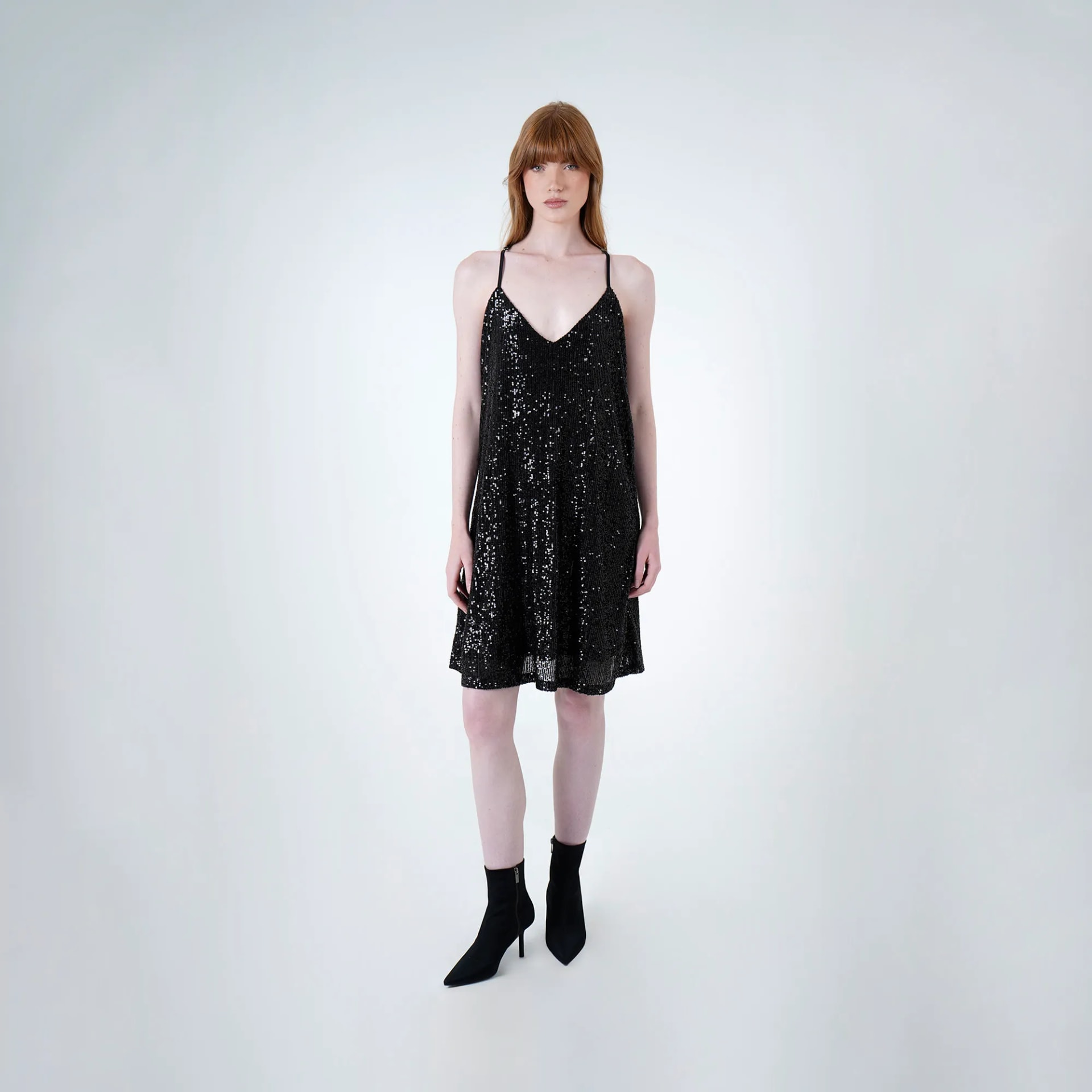 Vestido Medio De Tiras - imagen 1