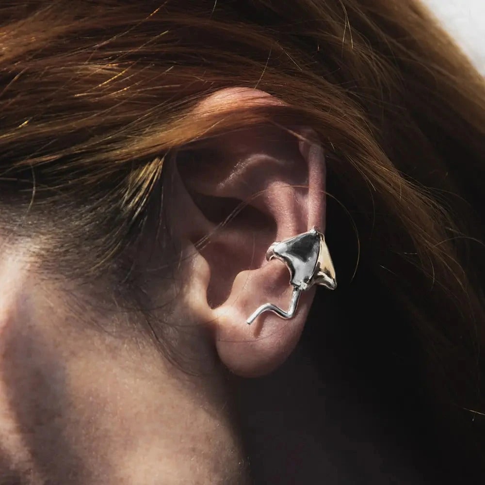 Earcuff Raya águila moteada - imagen 1