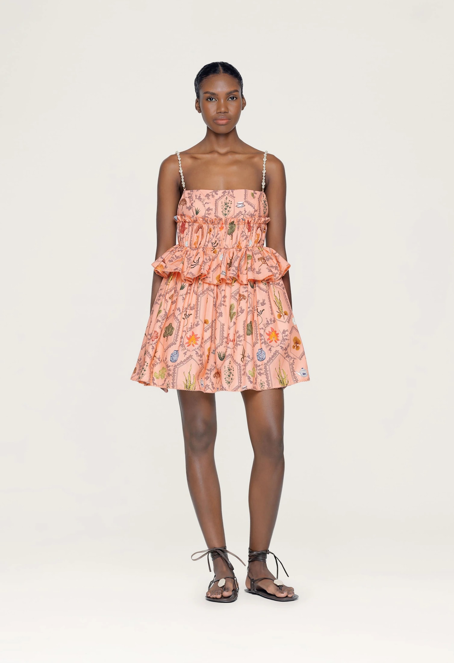 Salvador Encaje Mini Dress - imagen 1