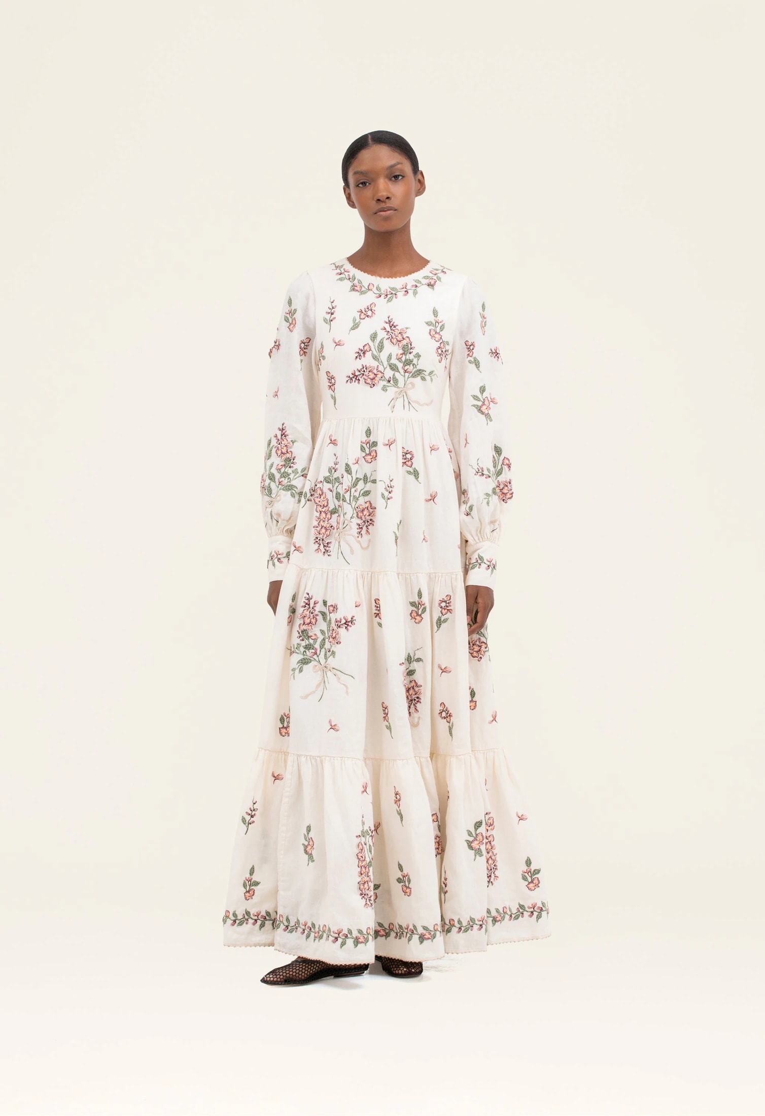 Nuez Wisteria Maxi Dress - imagen 1