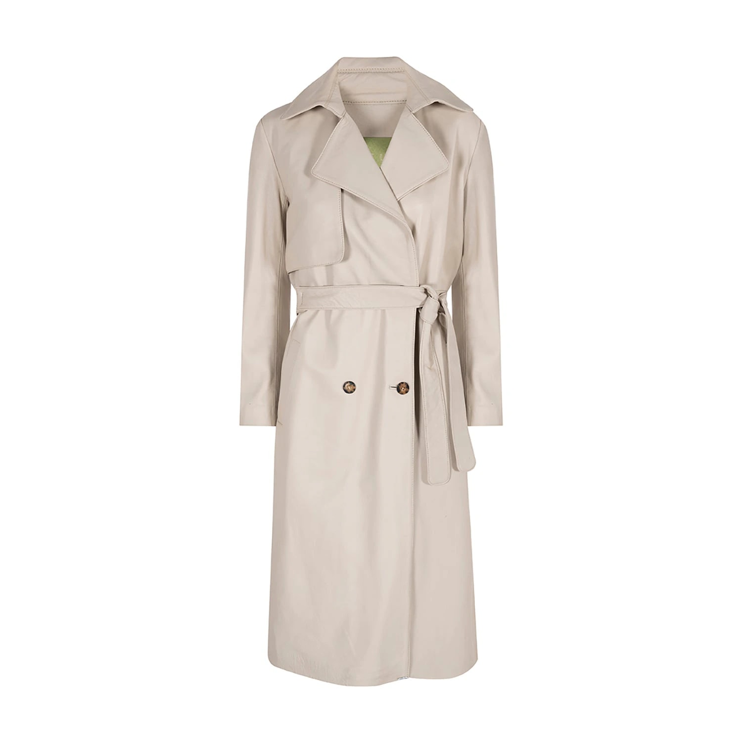 MILA DESTRUCTURED LONG TRENCH COAT - imagen 1