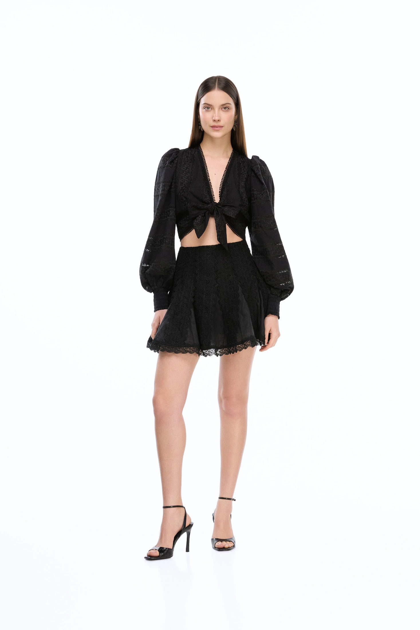 FIRA SKIRT BLACK - imagen 1