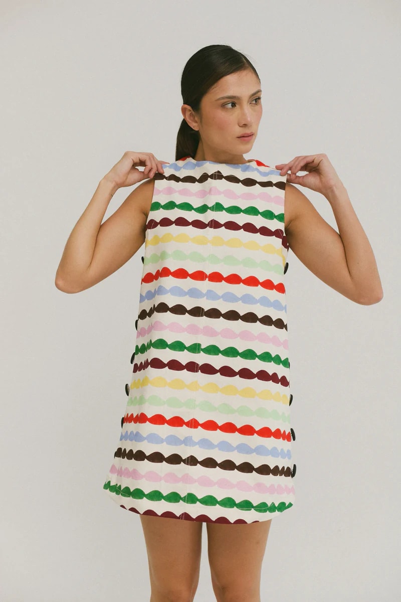 Vestido Anfitriona Glaseado Arcoiris - imagen 1