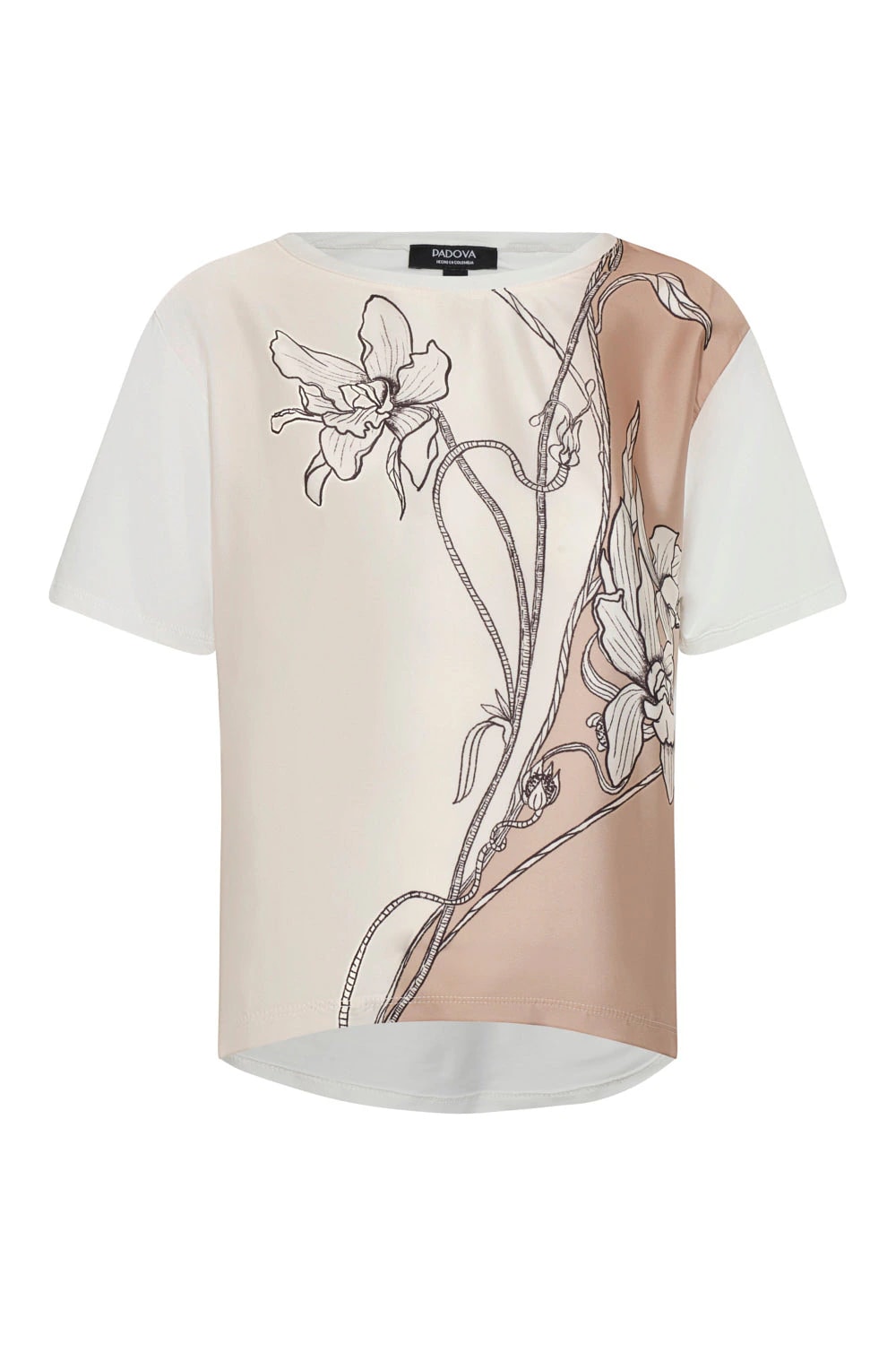 Camiseta lourdes beige - imagen 1