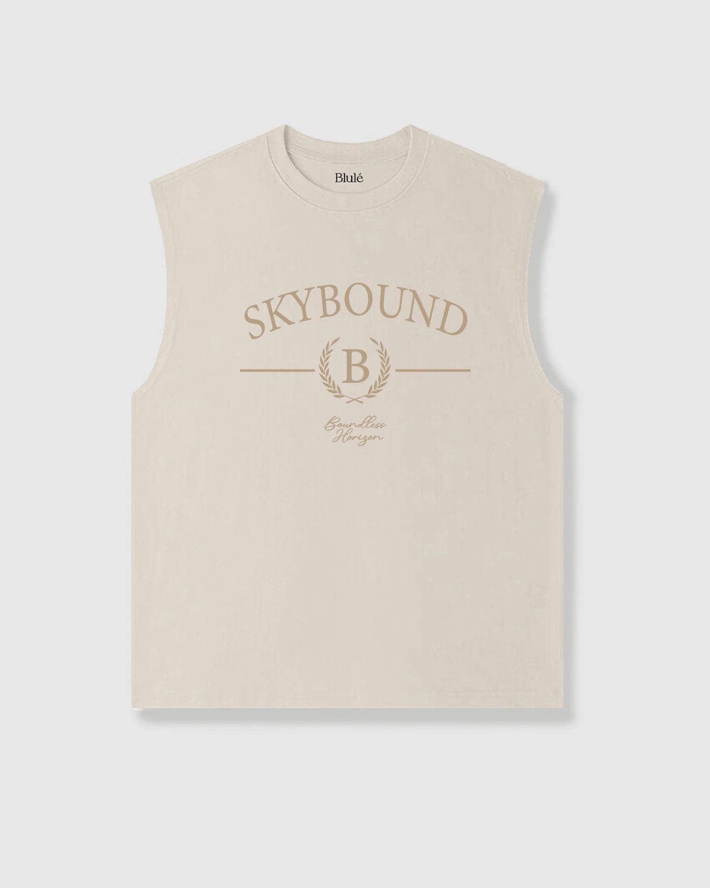 Oversized Sleeveless Skybound Vanilla - imagen 1