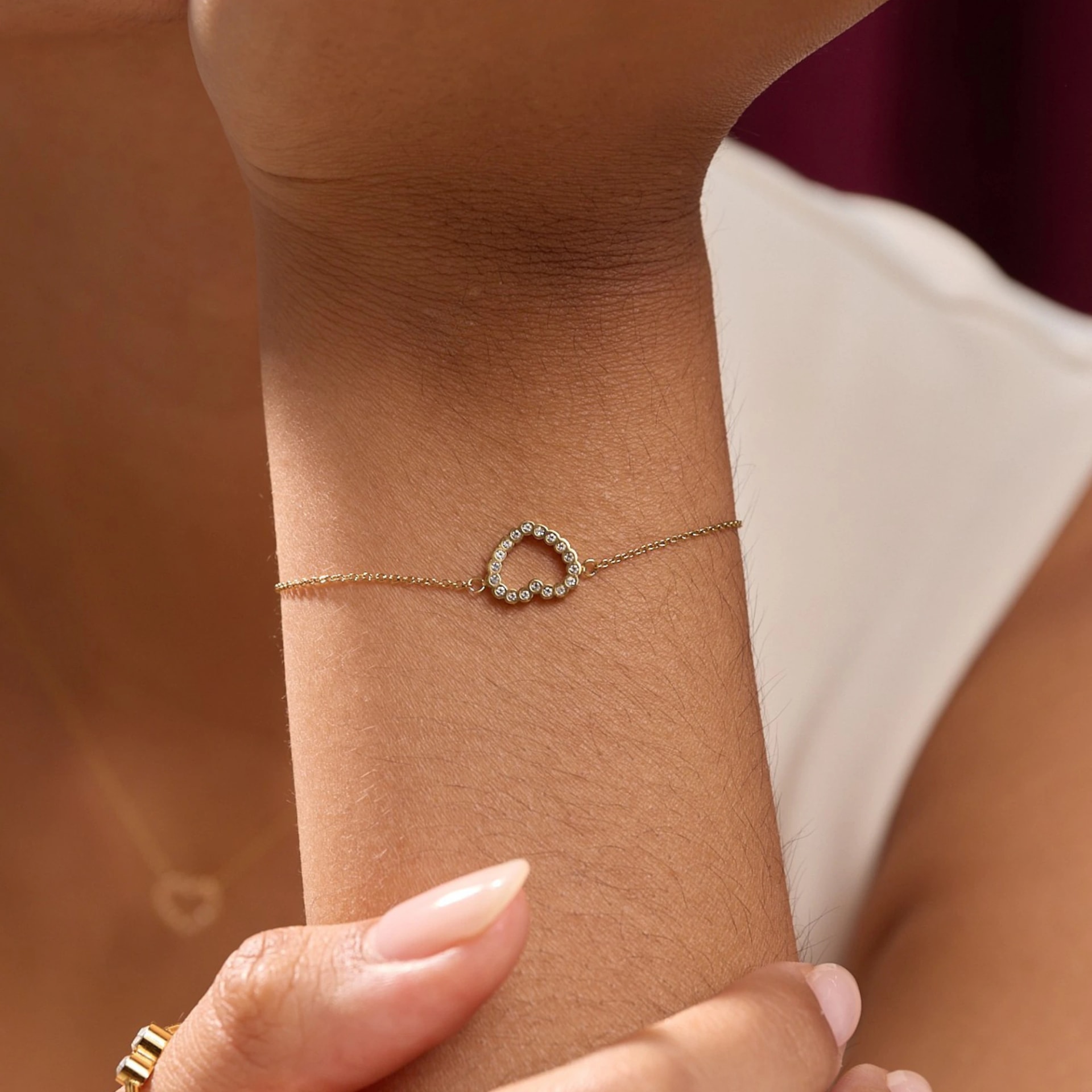 Pulsera Crystal Heart - imagen 1