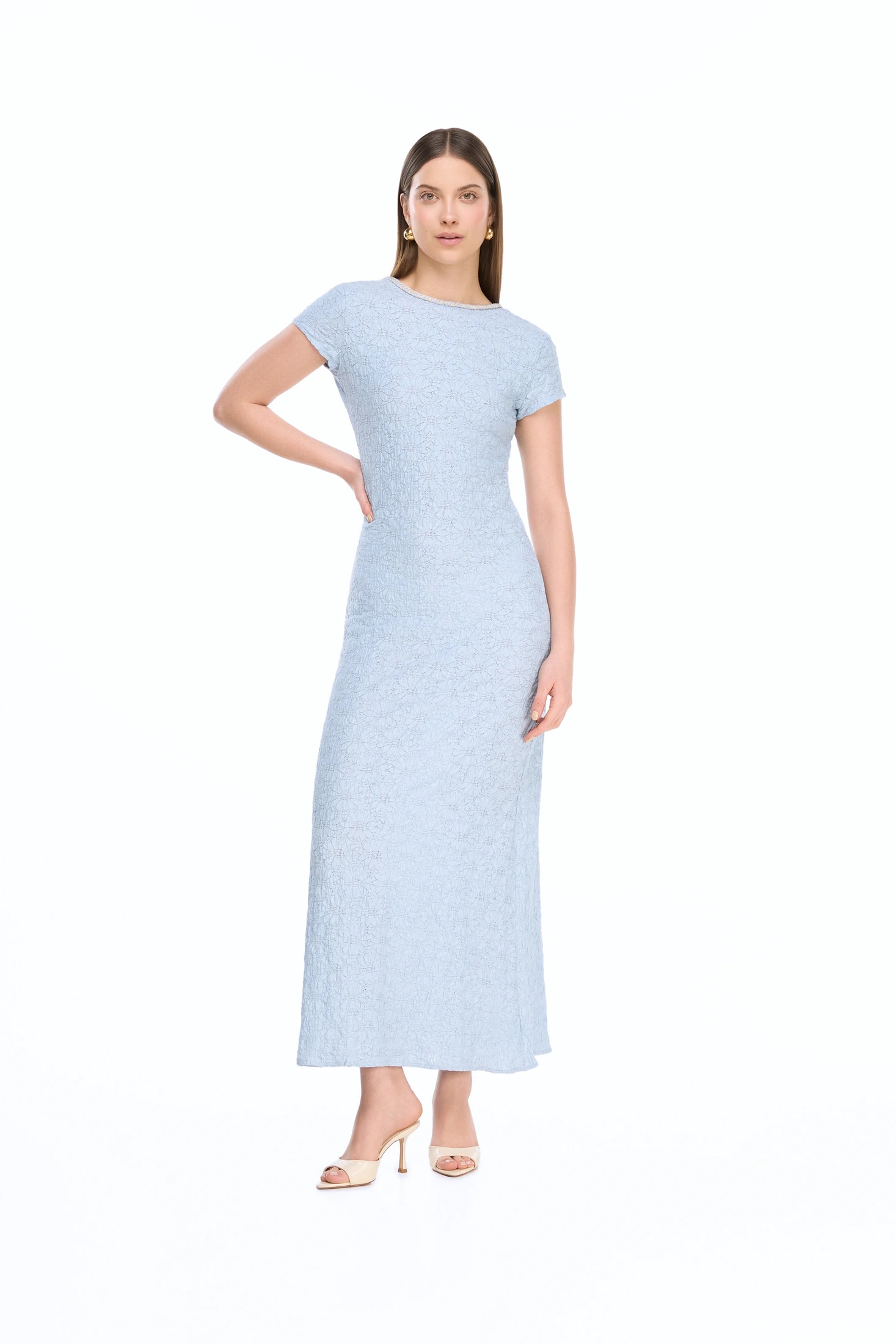 DARLA MAXI DRESS BLUE - imagen 1