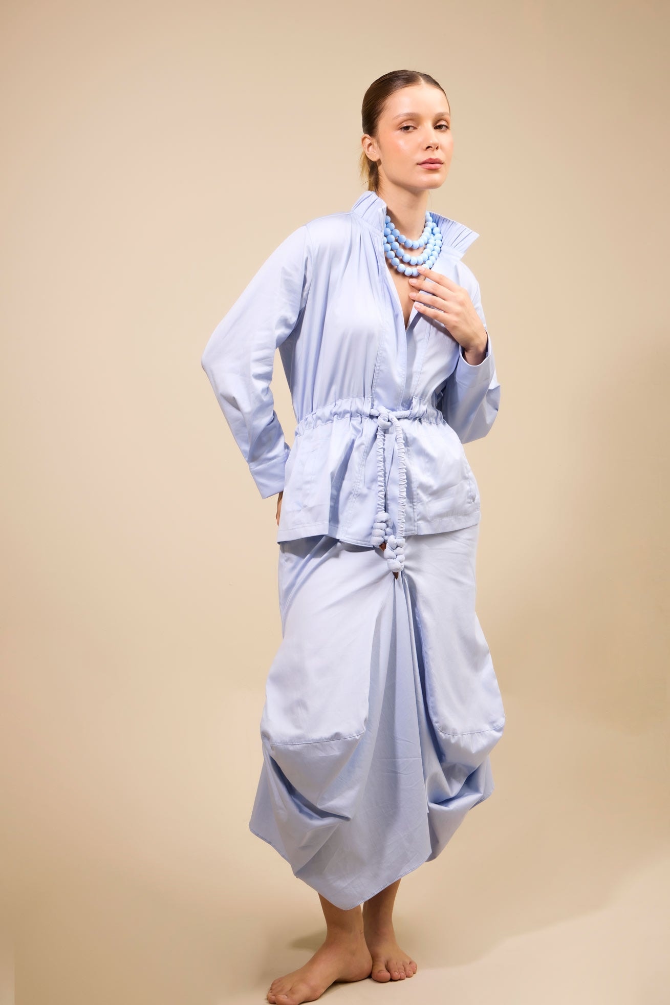 FALDA PASAJE SKY BLUE - imagen 1