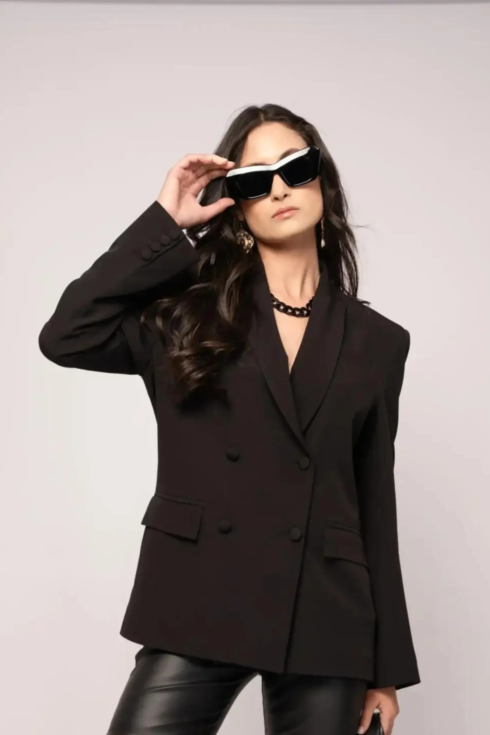 Blazer Cruzado Oversized - imagen 1