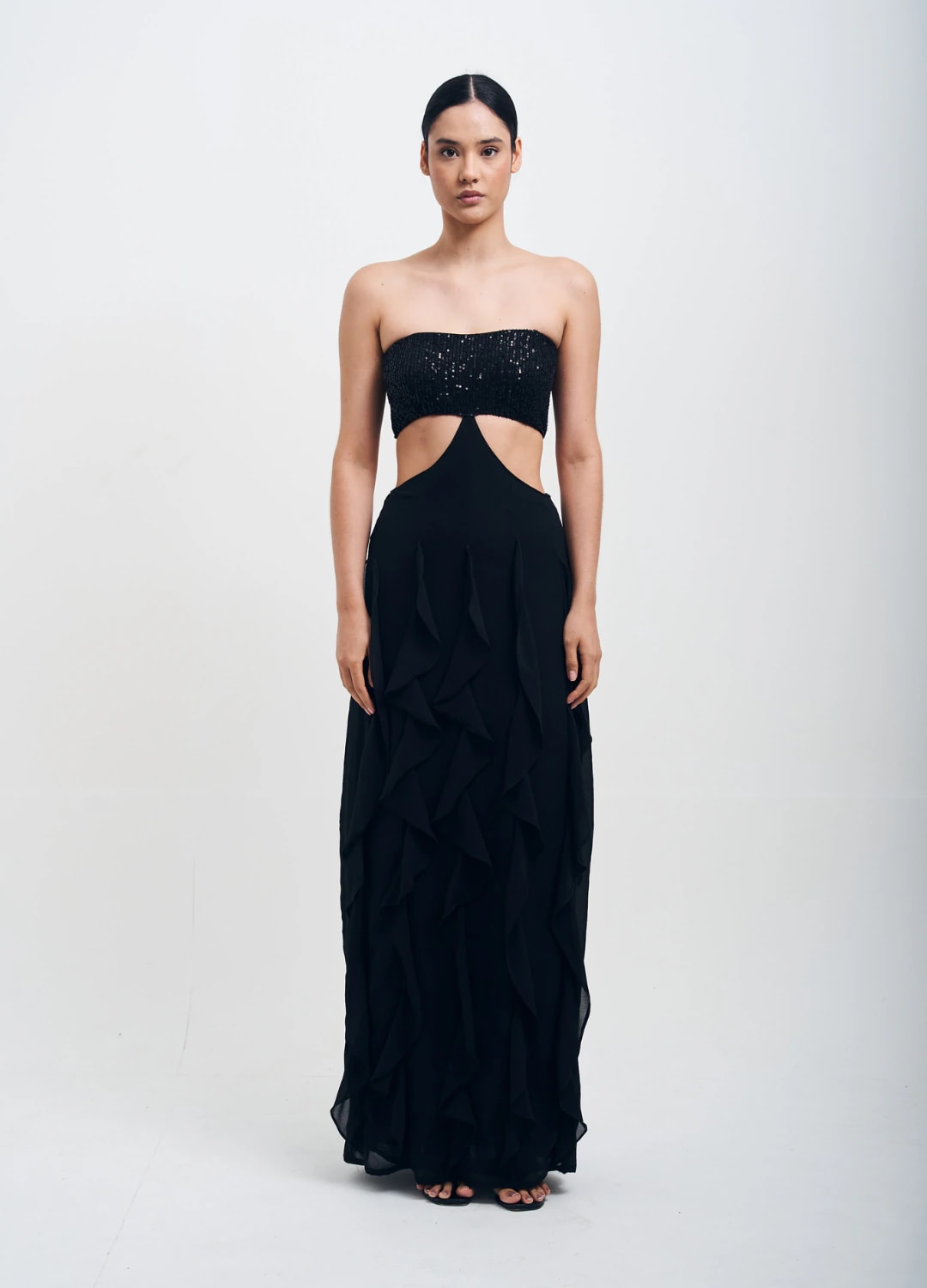 Vestido Candelaria Negro - imagen 1