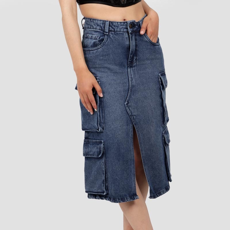 Falda Denim B-1711 - imagen 1