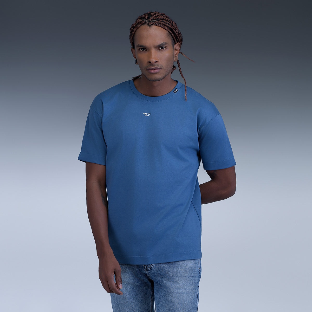Camiseta Regular Azul - imagen 1