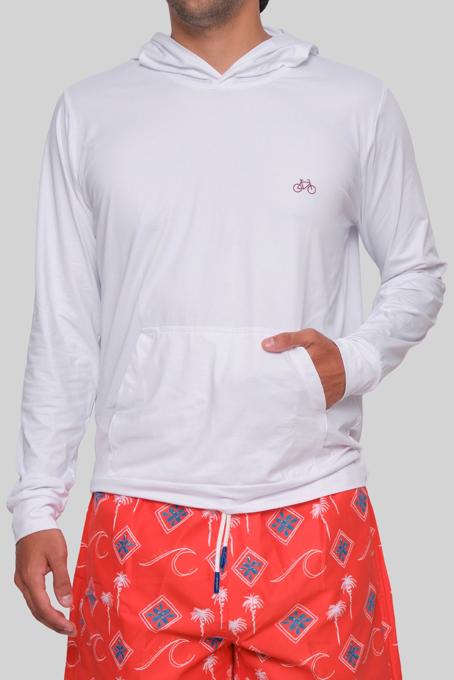 HOODIE SPORT BLANCO - imagen 1