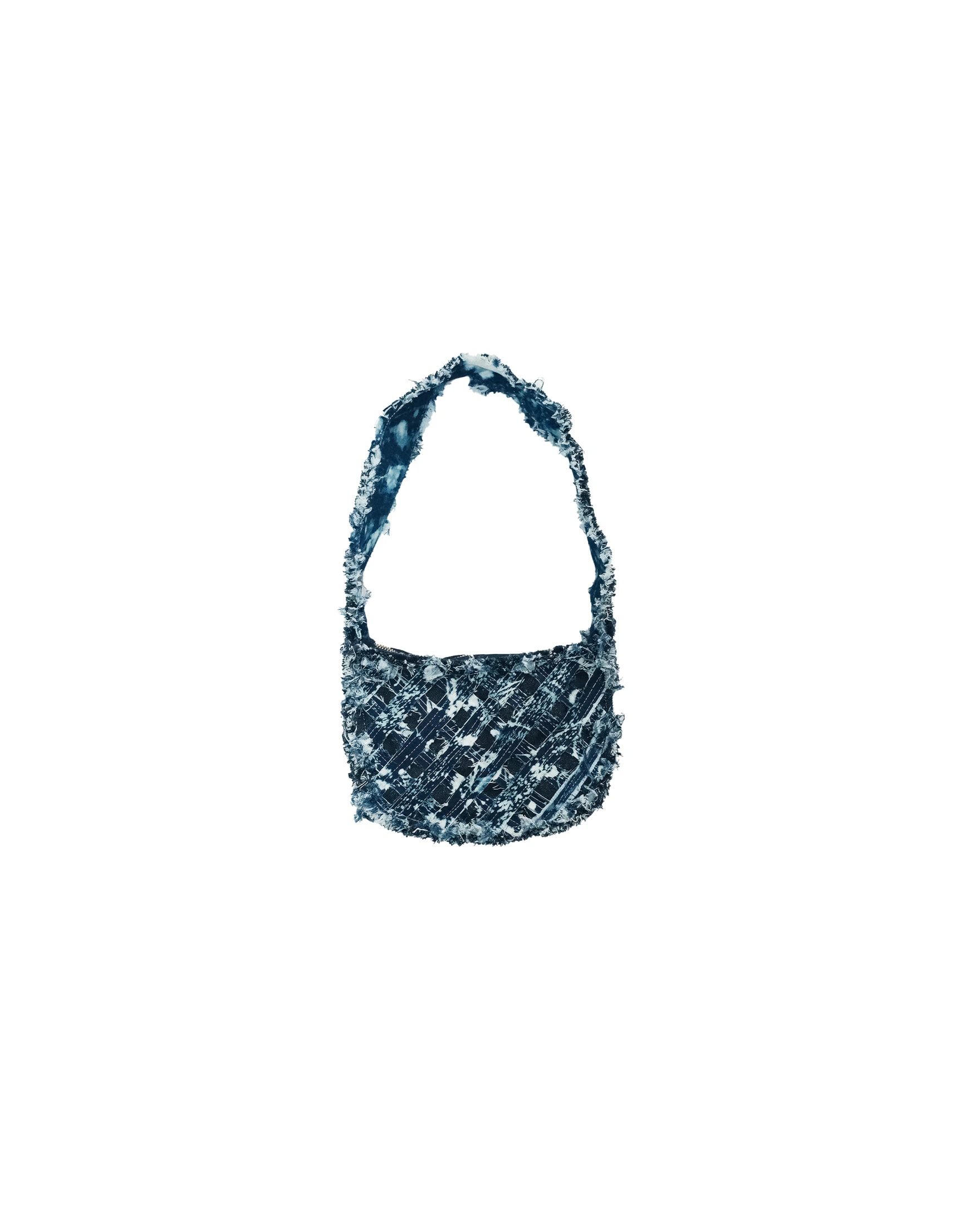 Denim Baguette Bag - imagen 1