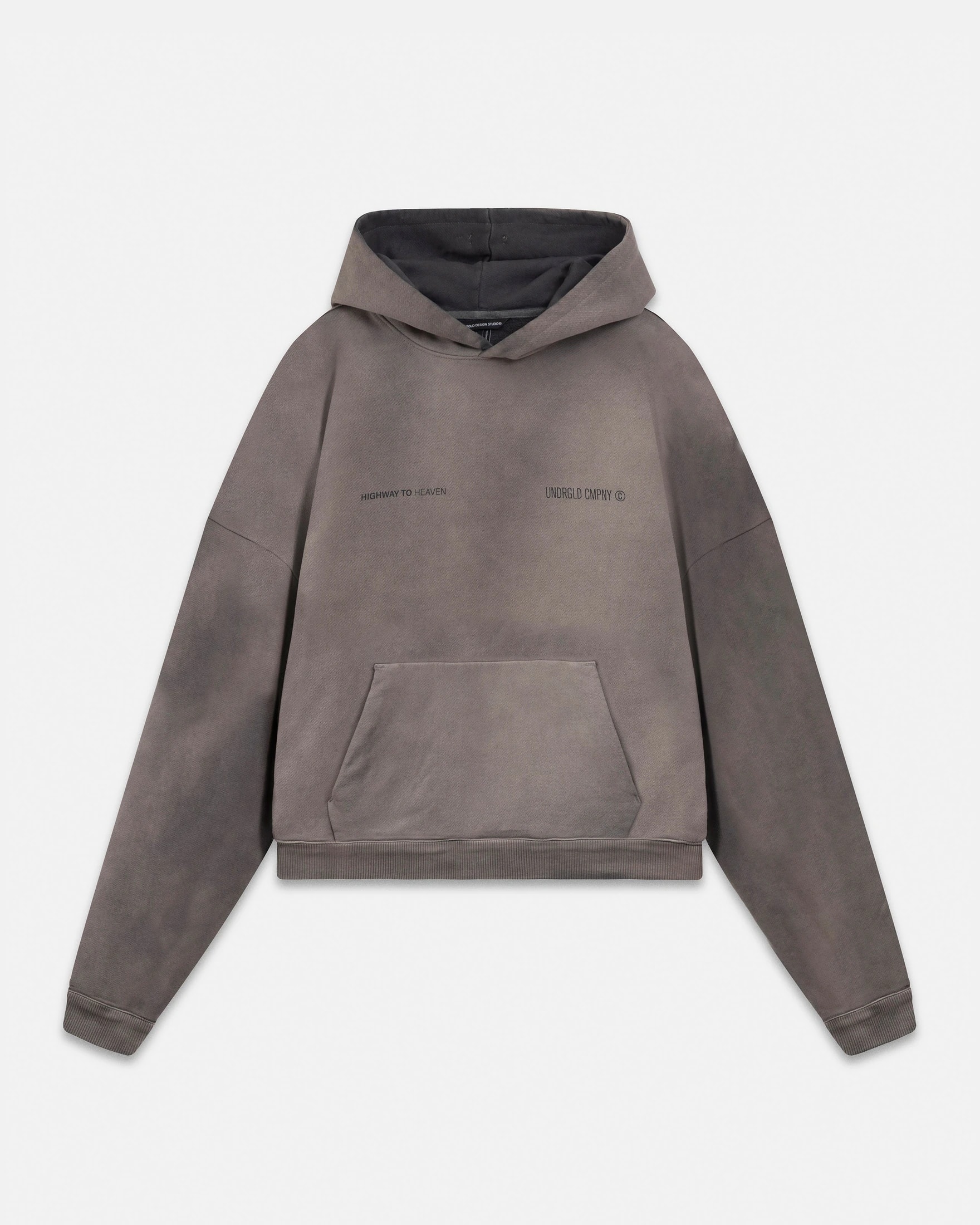 Spring Code Boxy Fit Hoodie Vintage Gray - imagen 1