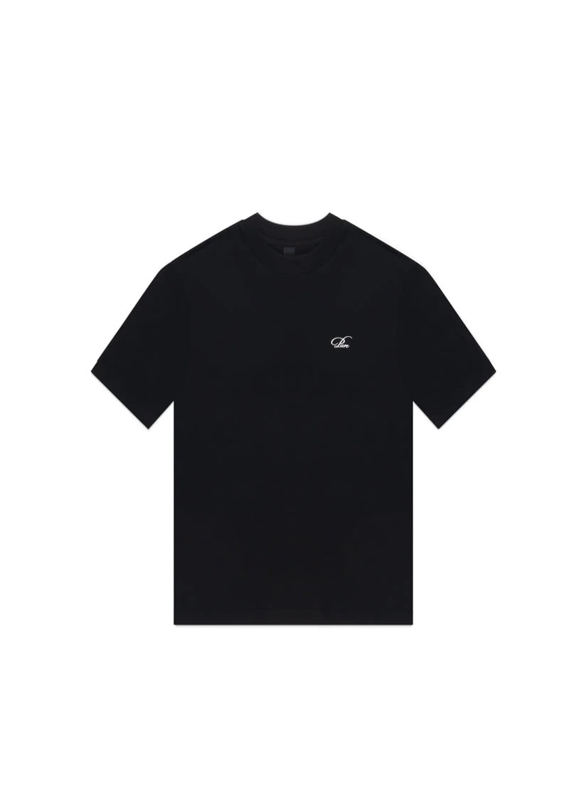 Atelier regular black t-shirt - imagen 1