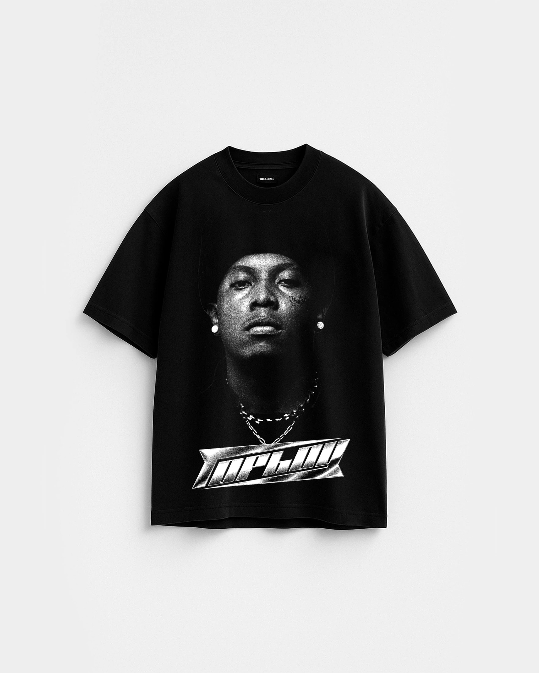 Camiseta Topboy TGR Oversize Negro - imagen 1