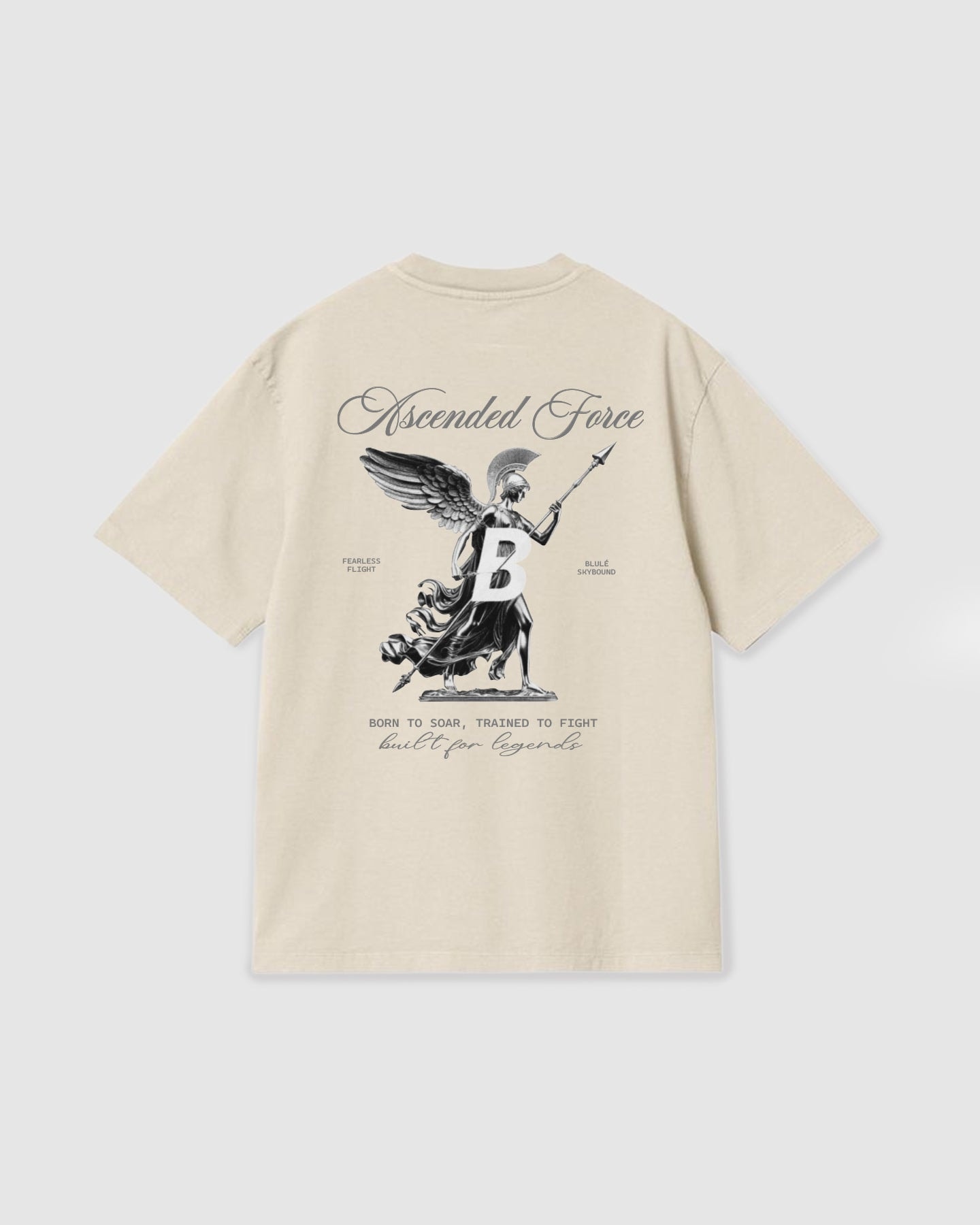Oversized T Shirt Ascended Force Vanilla - imagen 1