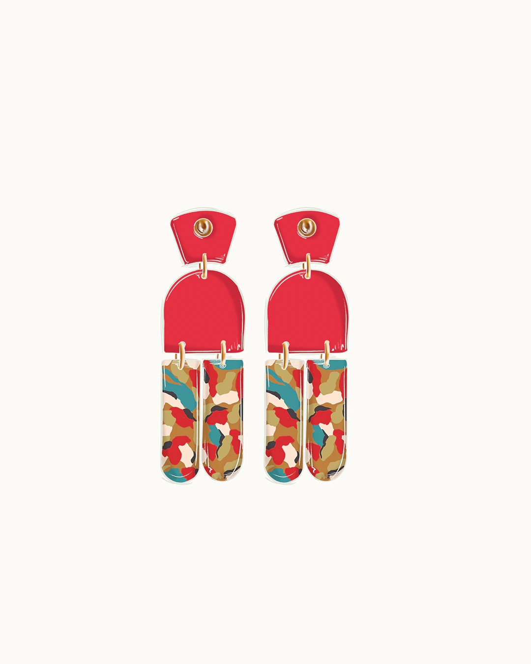 Terrazo5 Earrings - imagen 1