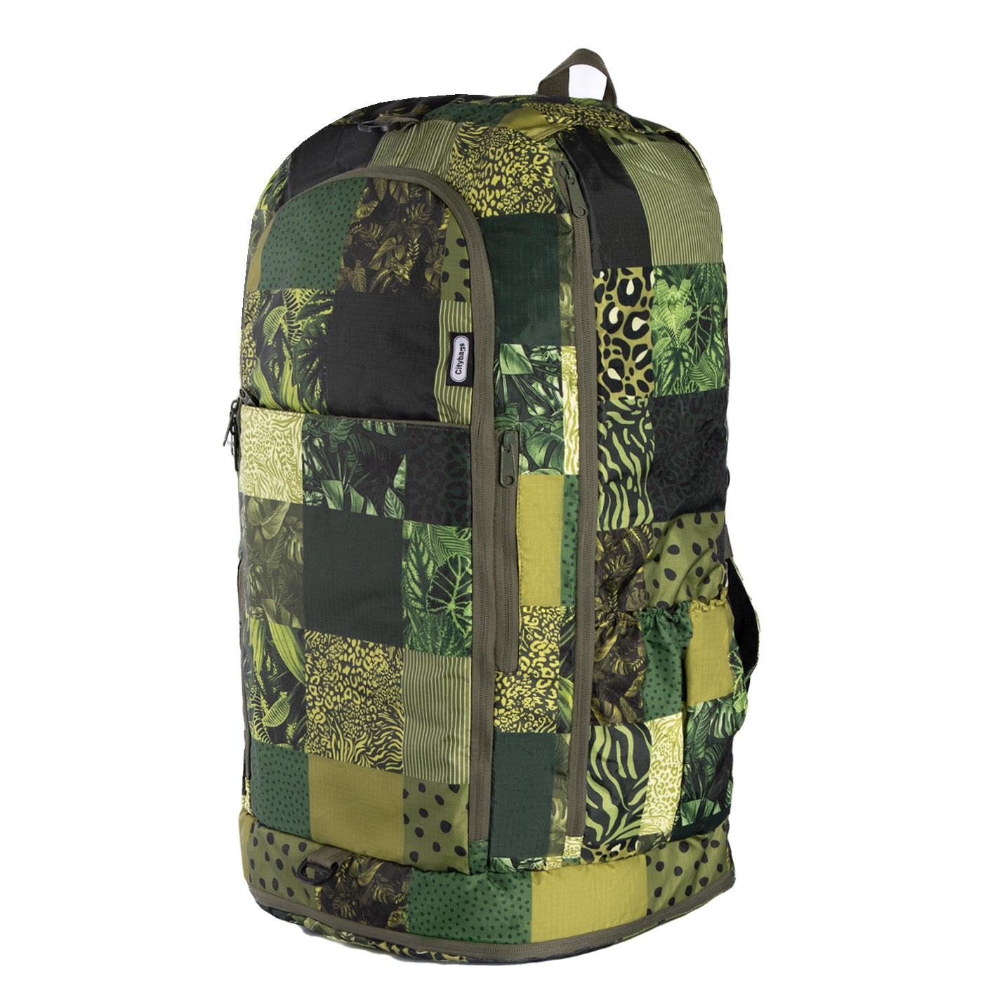 Morral Aventura ULTRA Plegable Estampado Green Citybags Multicolor - imagen 1