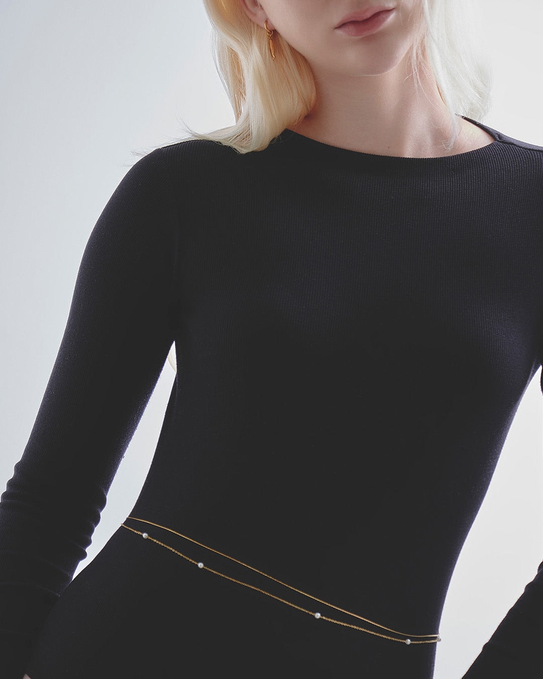 Bodychain Doble Perlas - imagen 1