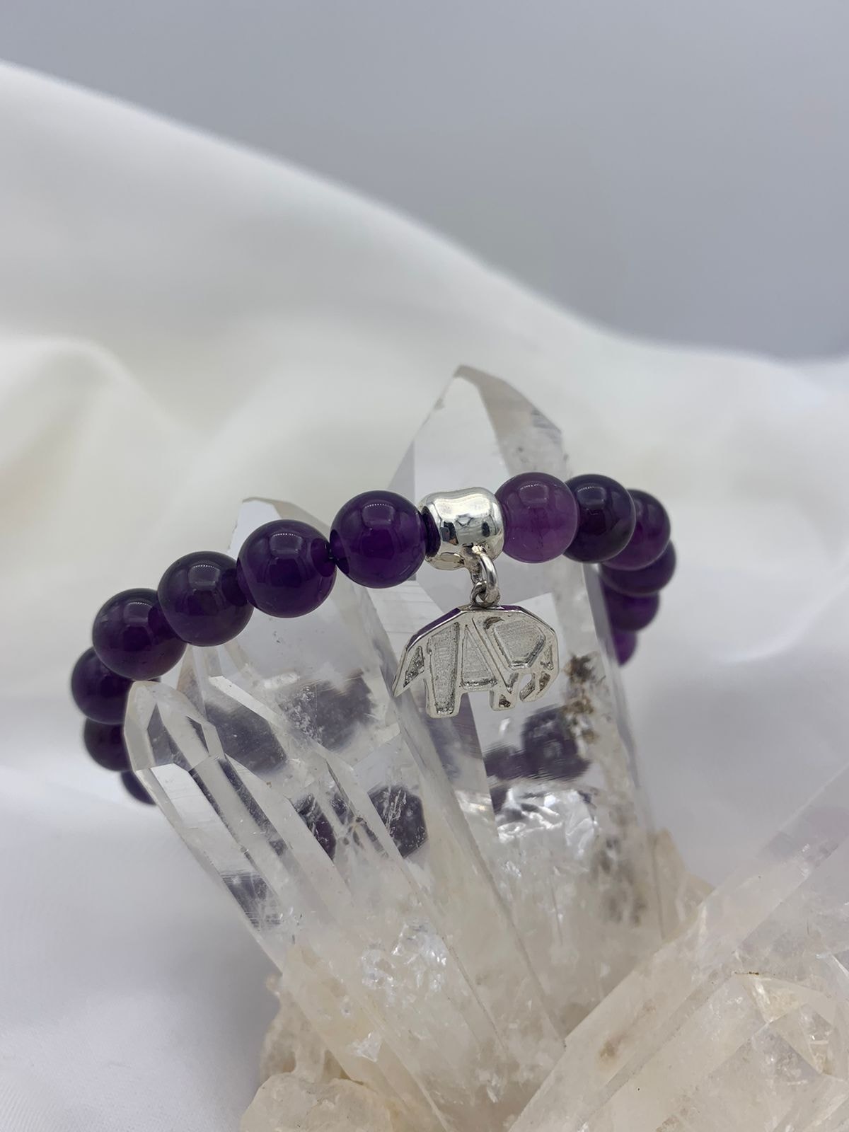 Pulsera Amatista dije Elefante P - imagen 1