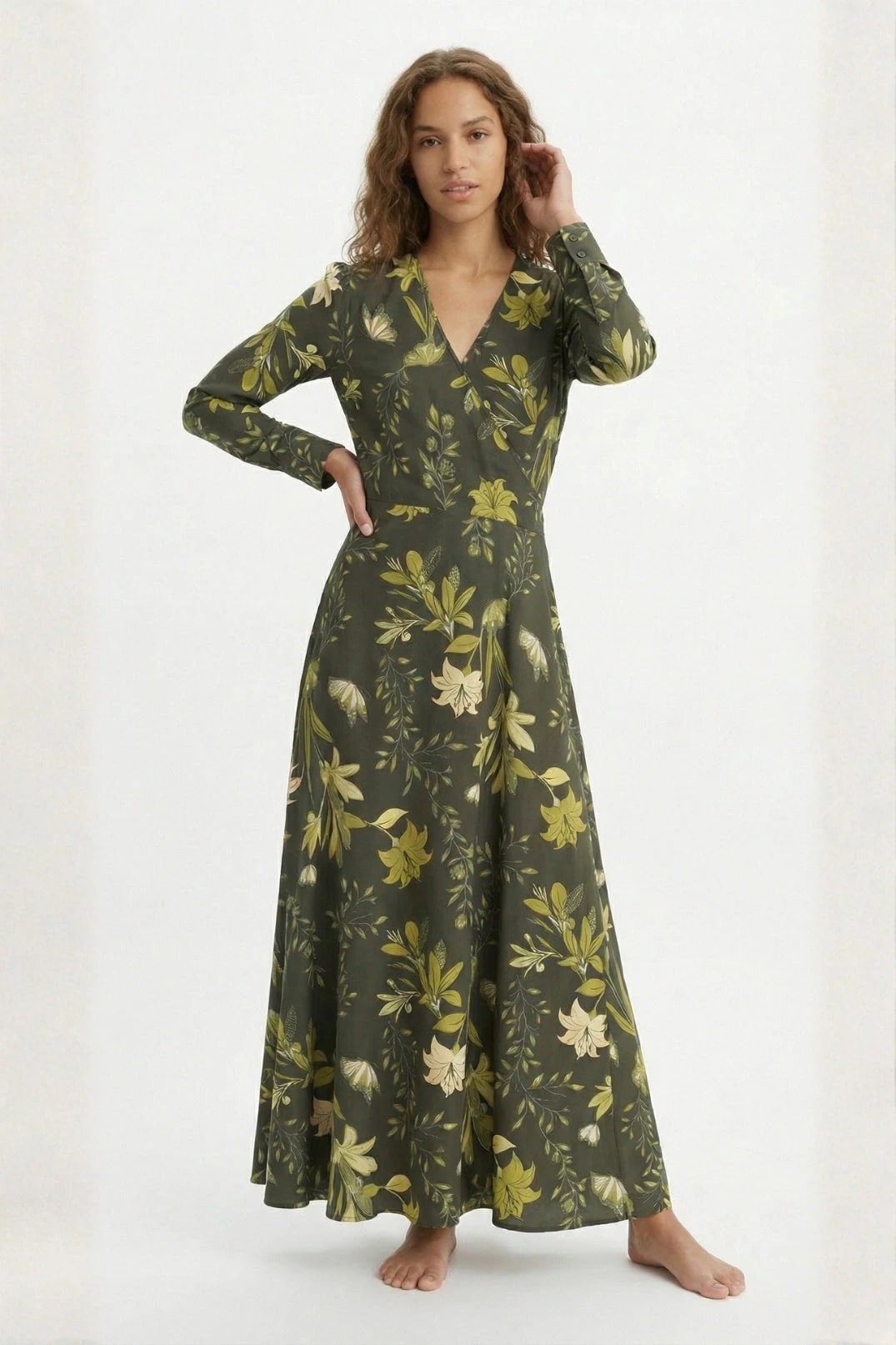 Vestido Senda Achira Verde - imagen 1