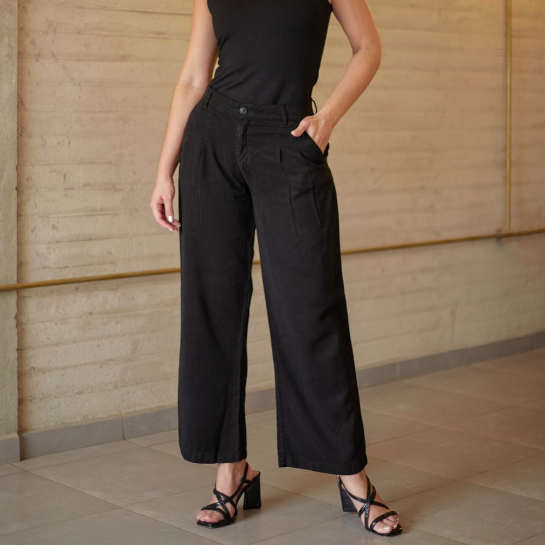 Pantalón Eucalipto Negro - imagen 1