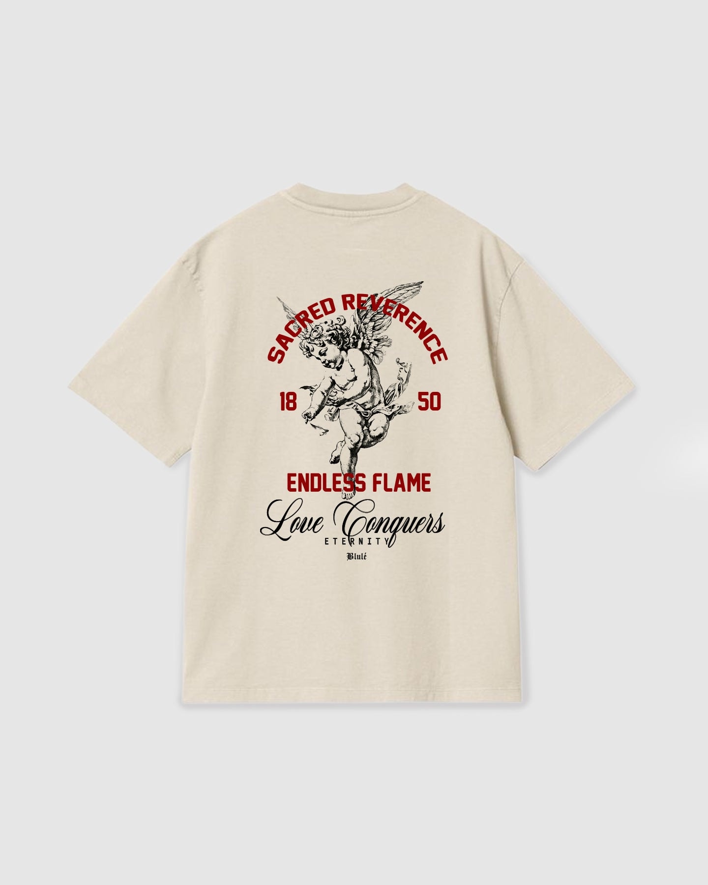 Oversized T Shirt Reverence Black Vanilla - imagen 1