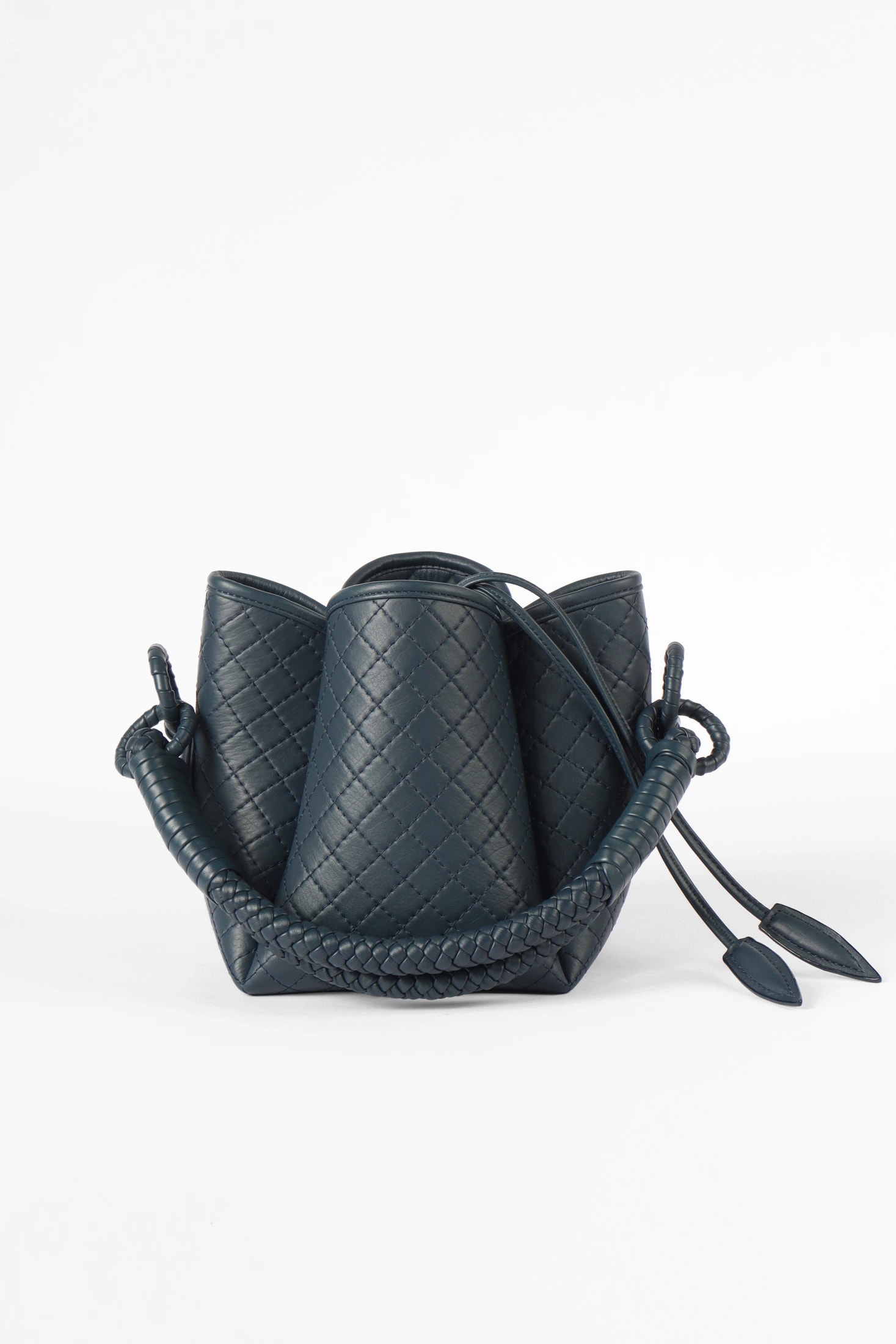 Tulip Mini  Bucket Bag, Navy Blue - imagen 1