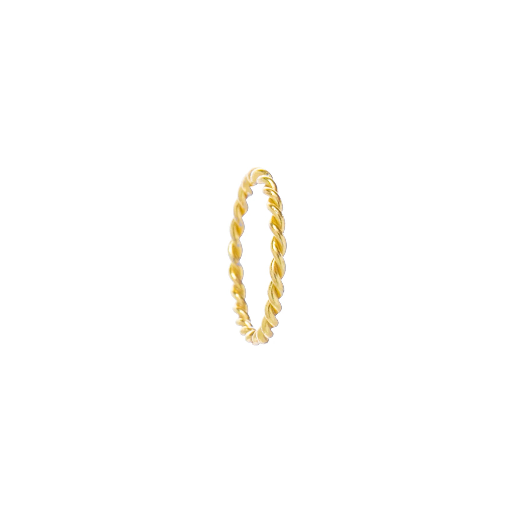 Anillo Trenza Delgado - imagen 1