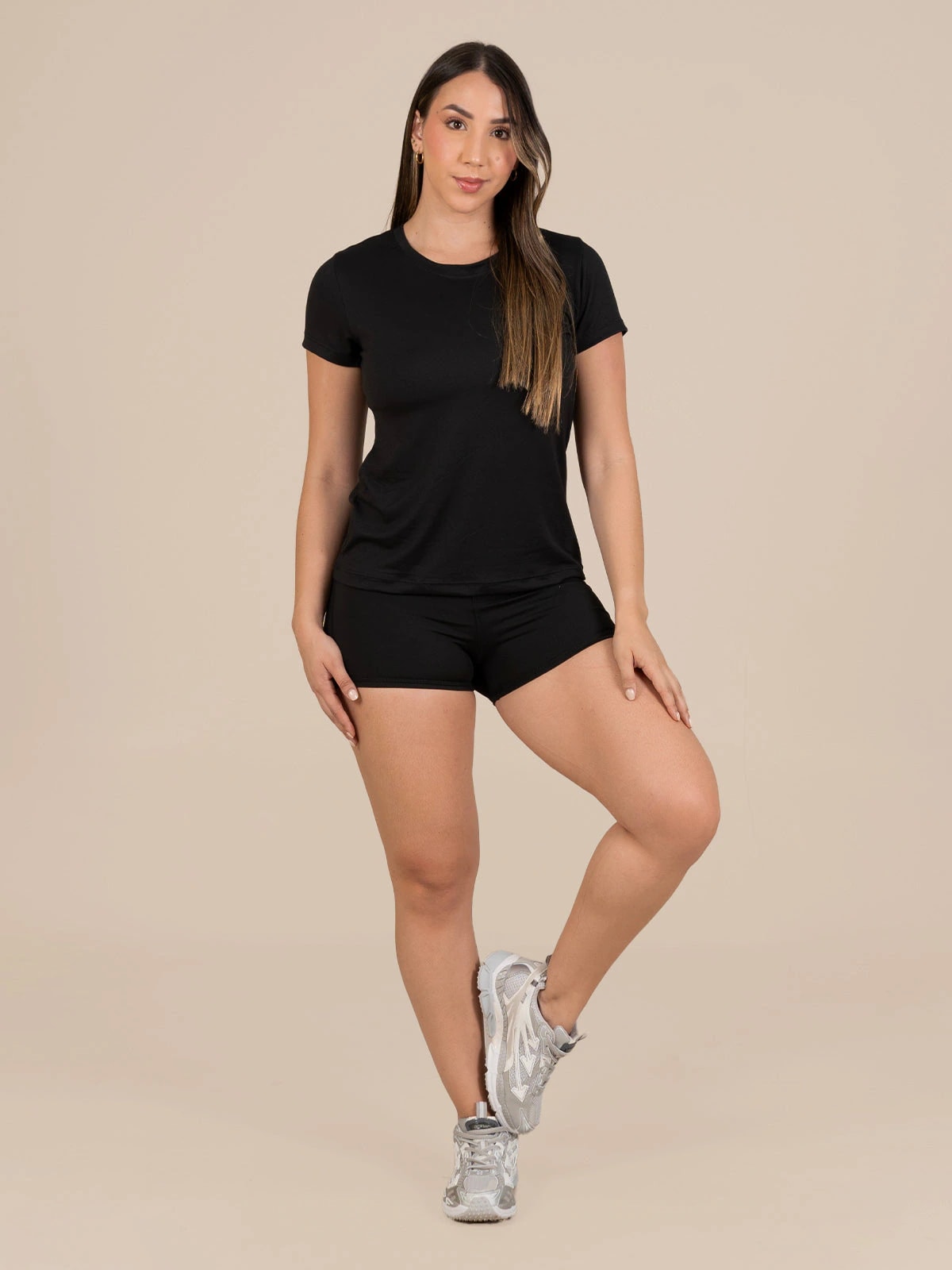 Eire mini short set negro - imagen 1