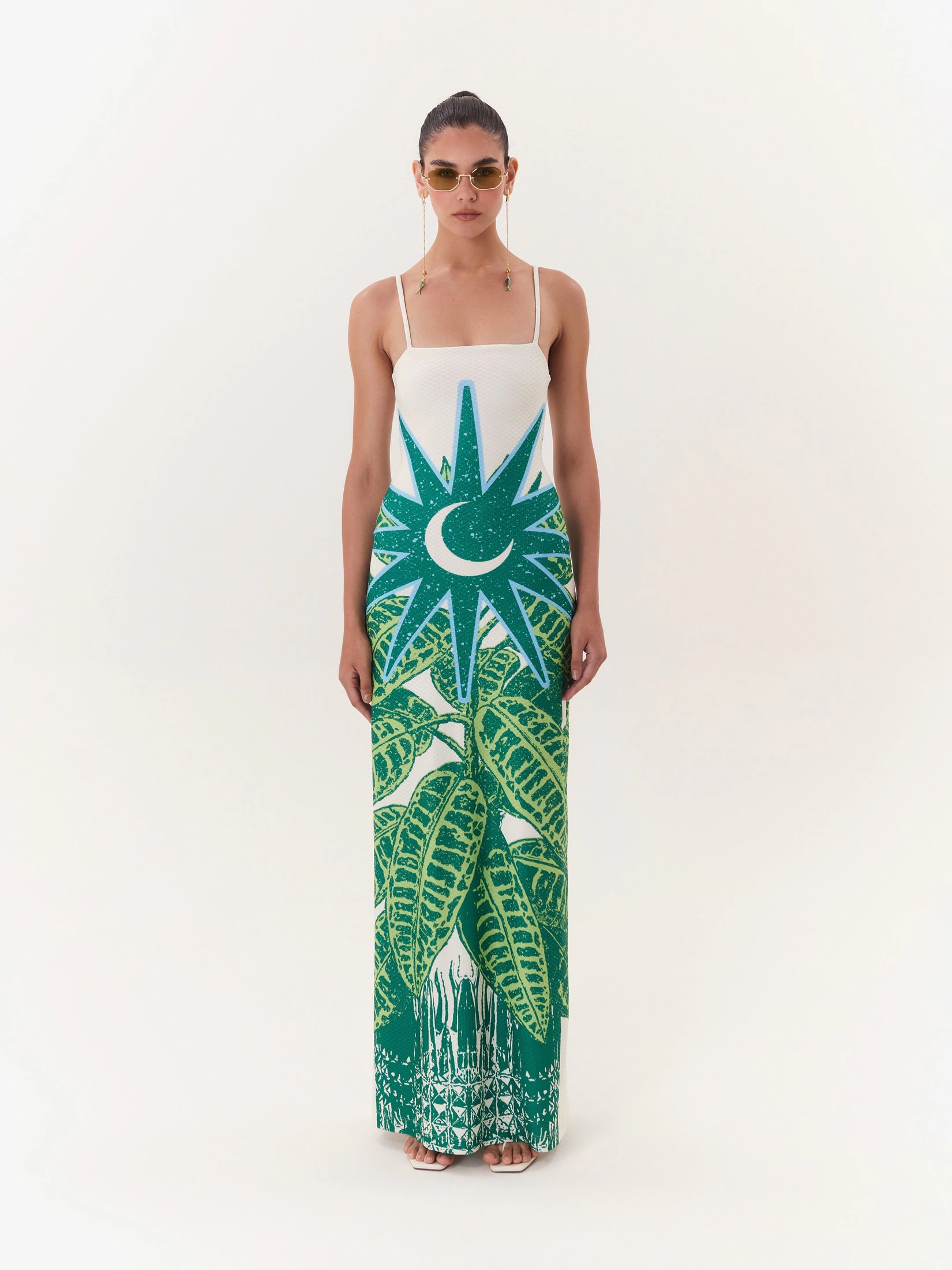 Maxi Dress Solar - Verde - imagen 1